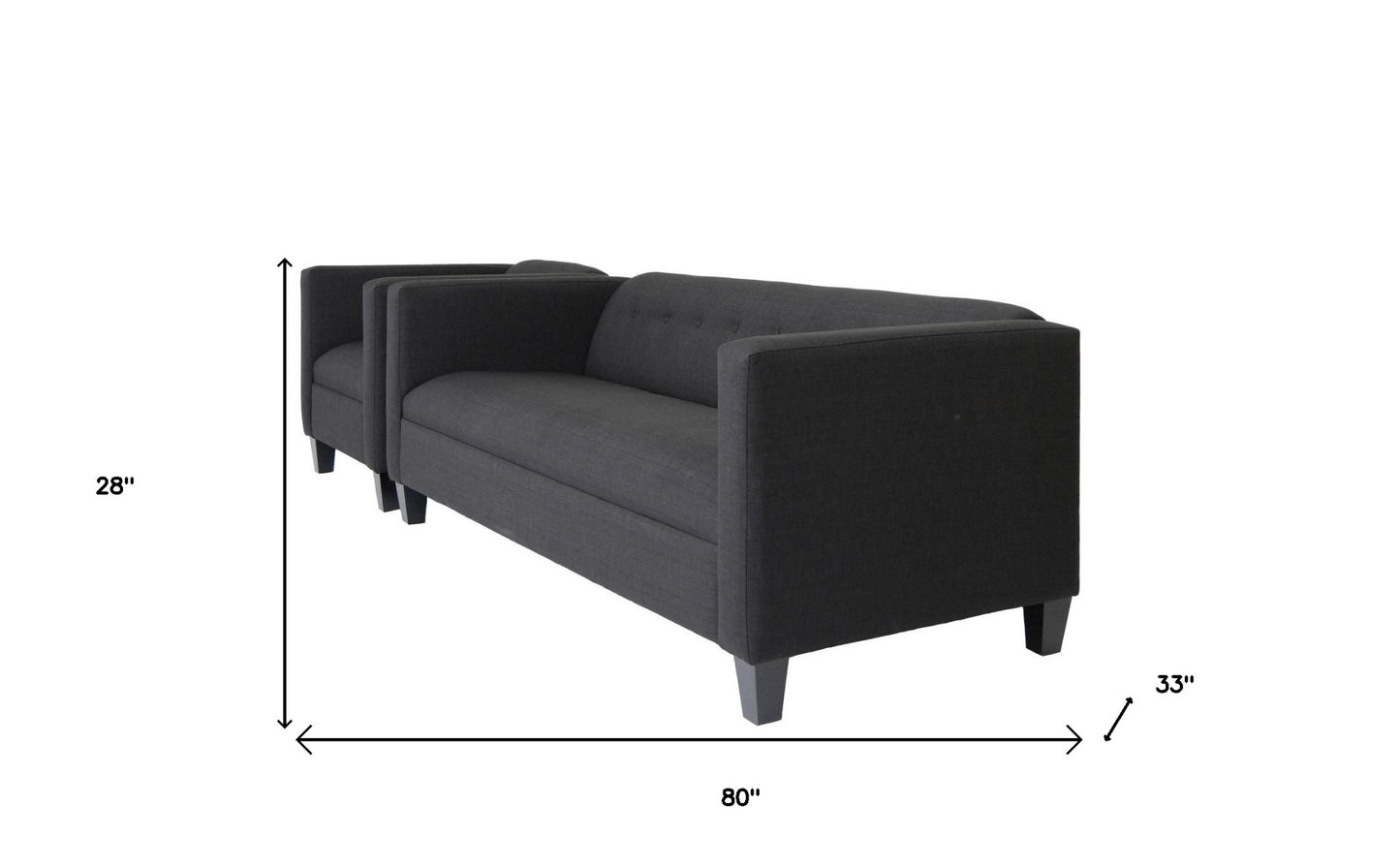 Two Piece Four Person Seating Set