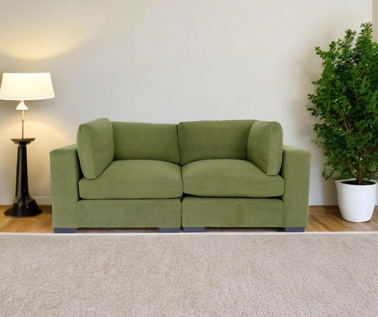 Loveseat – Forest Green