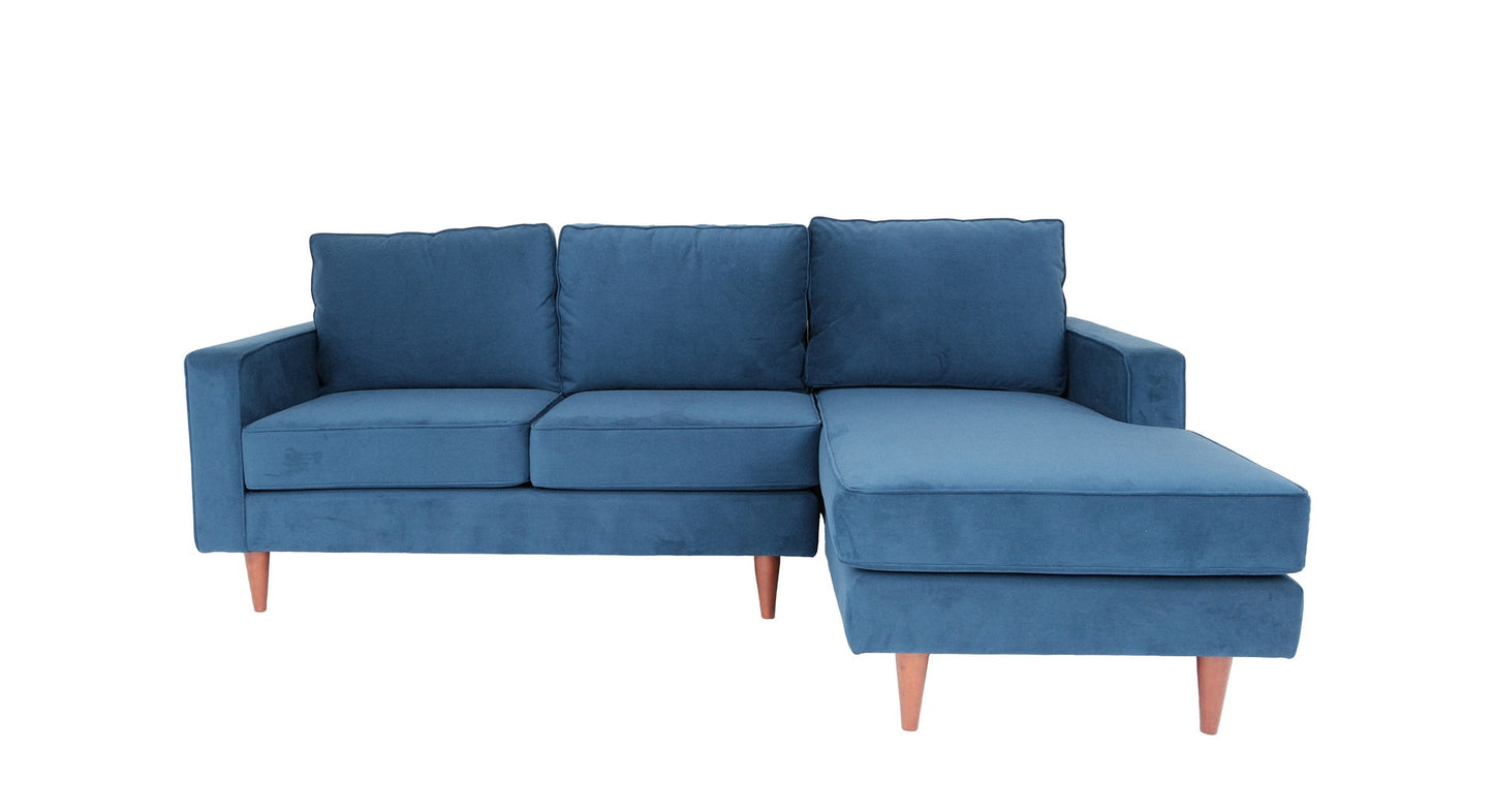 Polyester Blend L Shaped Two Piece Corner Sectional