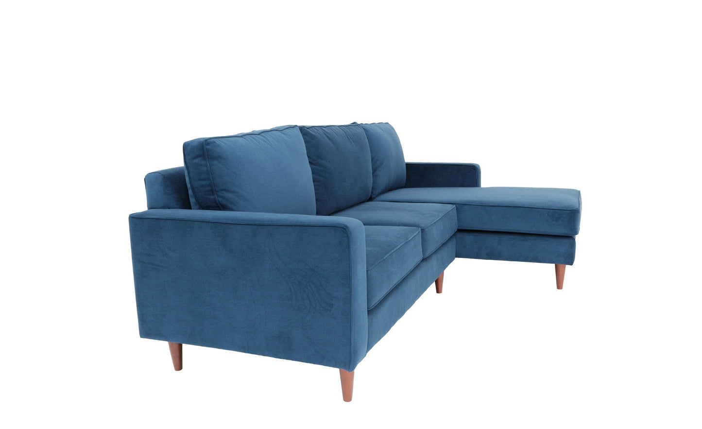 Polyester Blend L Shaped Two Piece Corner Sectional