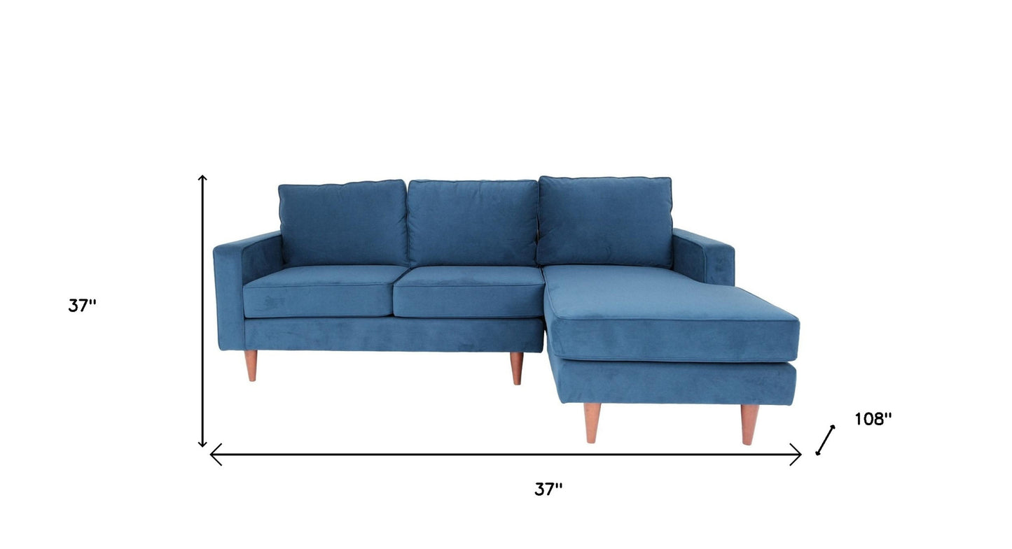 Polyester Blend L Shaped Two Piece Corner Sectional