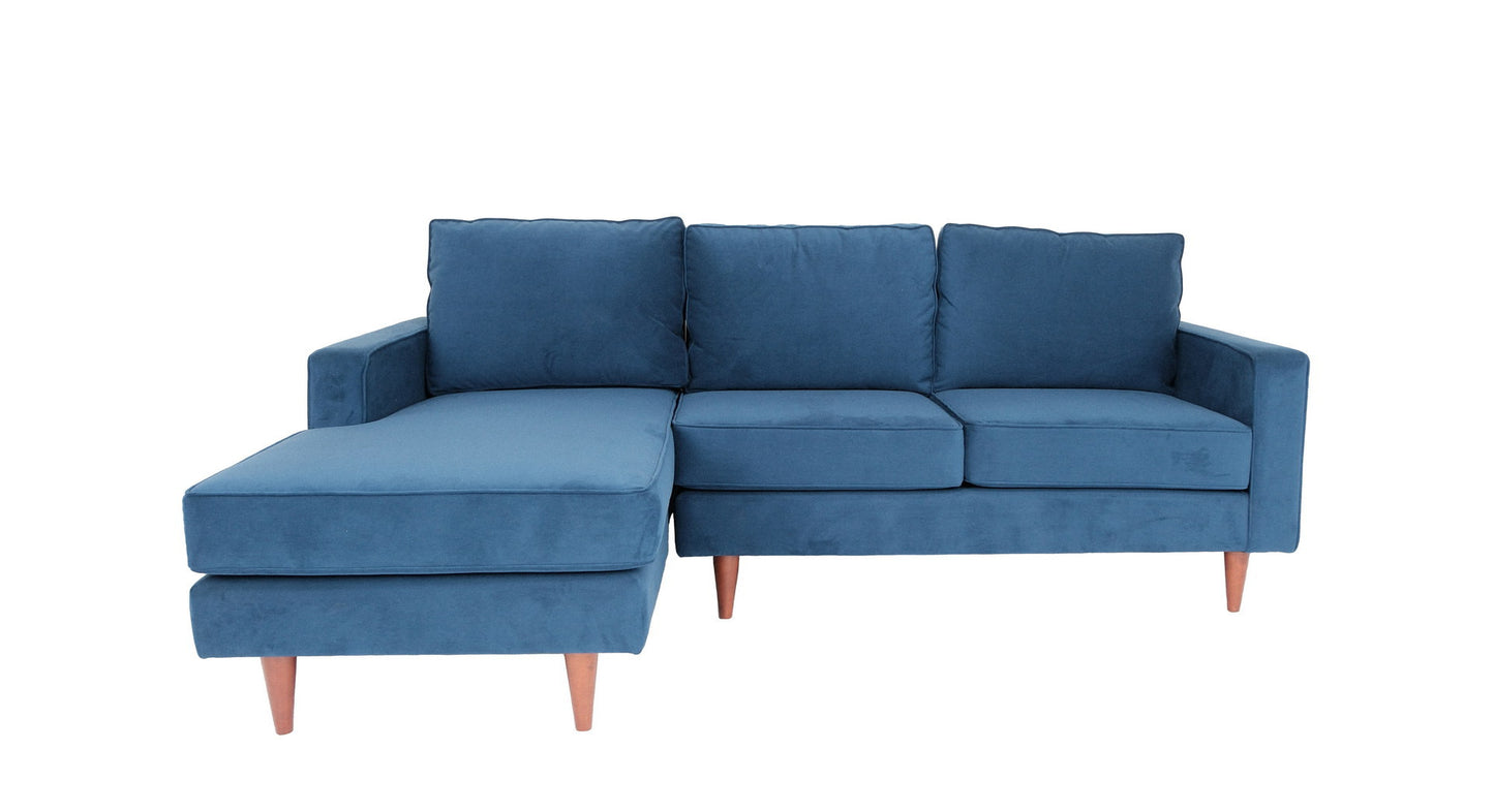 Polyester Blend L Shaped Two Piece Corner Sectional