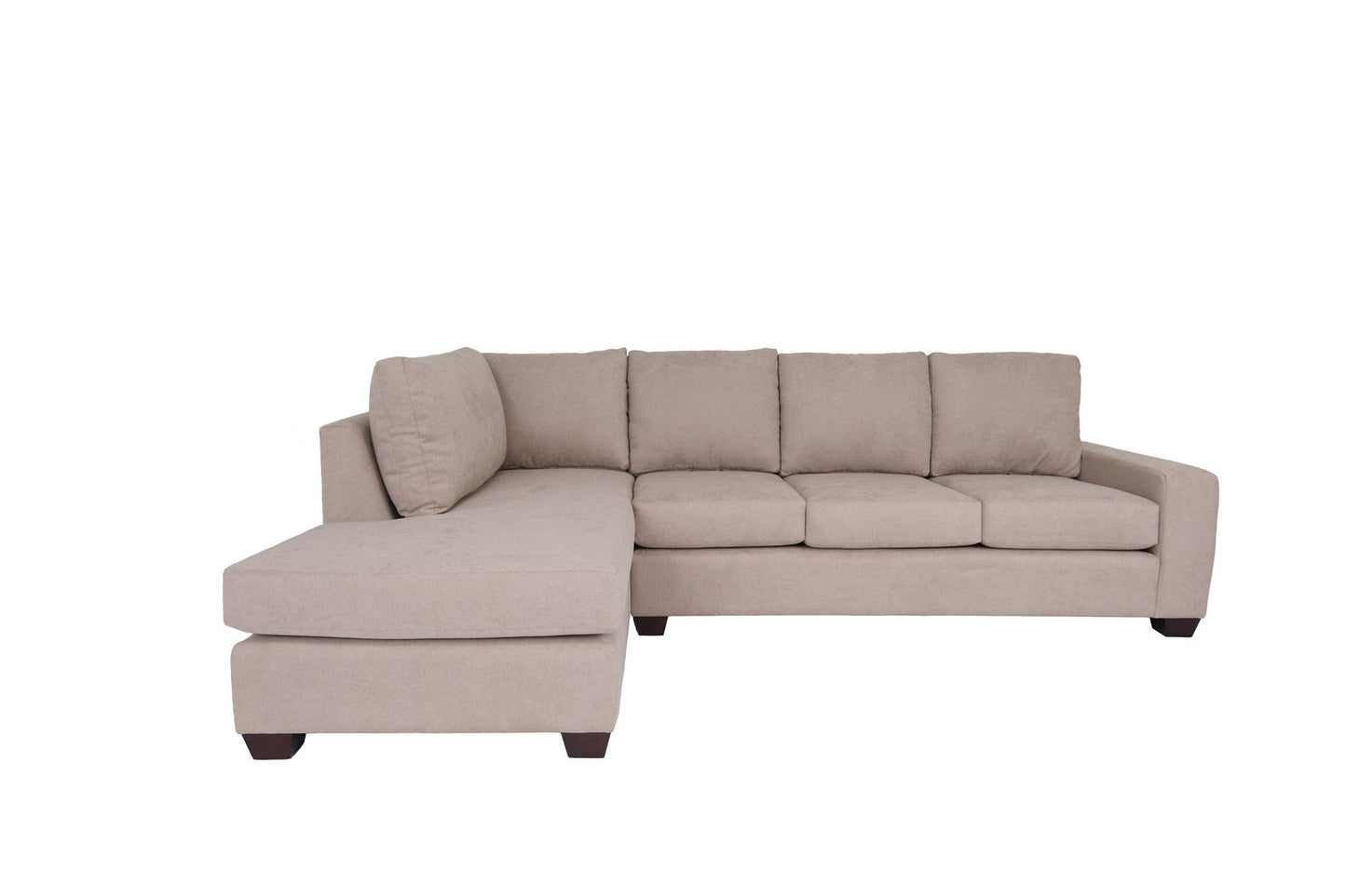 Polyester Blend L Shaped Two Piece Sectional