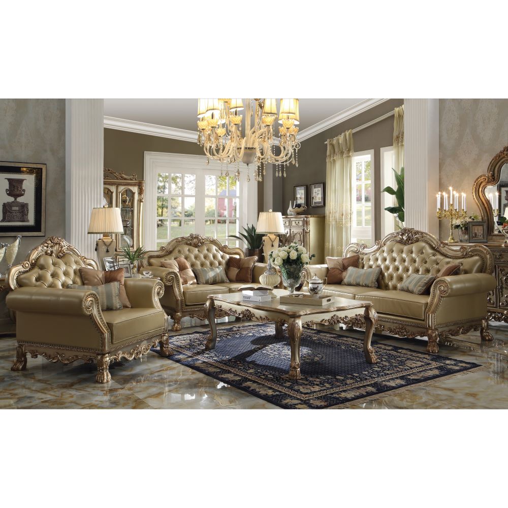 Dresden Sofa W/4 Pillows