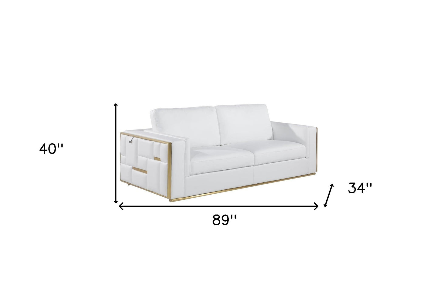 Italian Leather Sofa