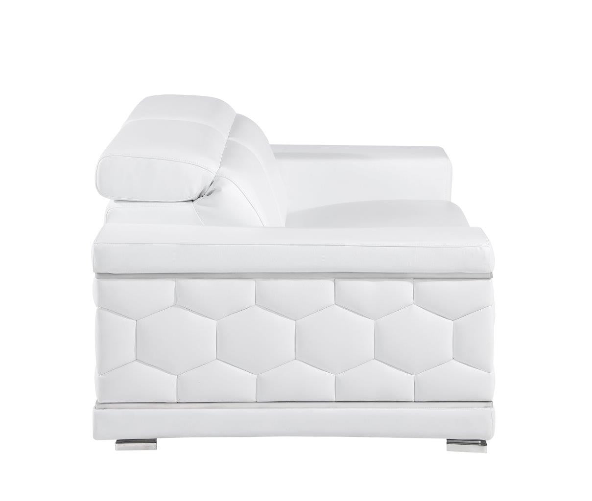 Genuine Leather Love Seat