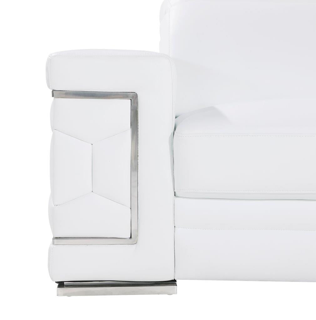 Genuine Leather Love Seat