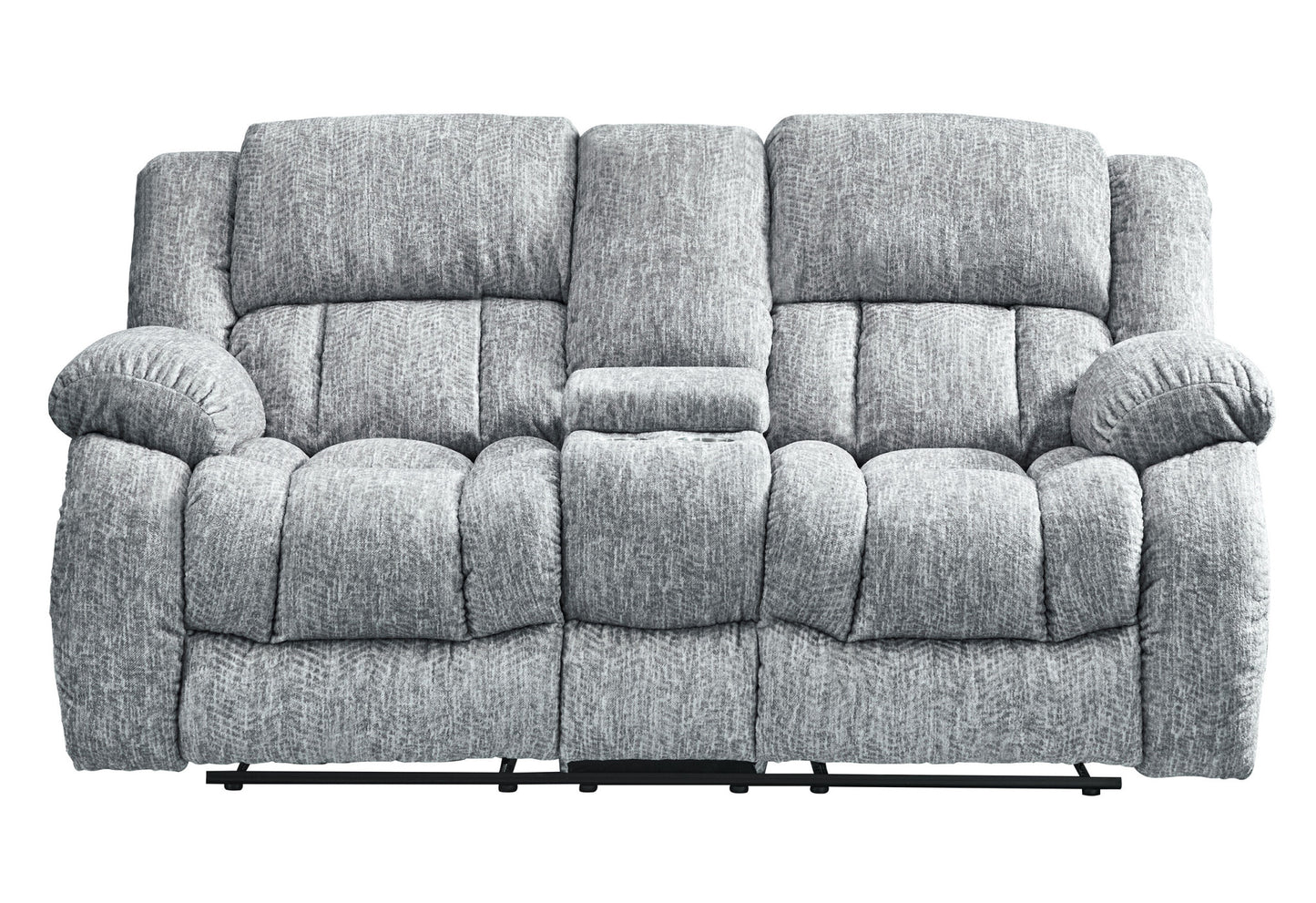Manual Reclining Loveseat with Storage