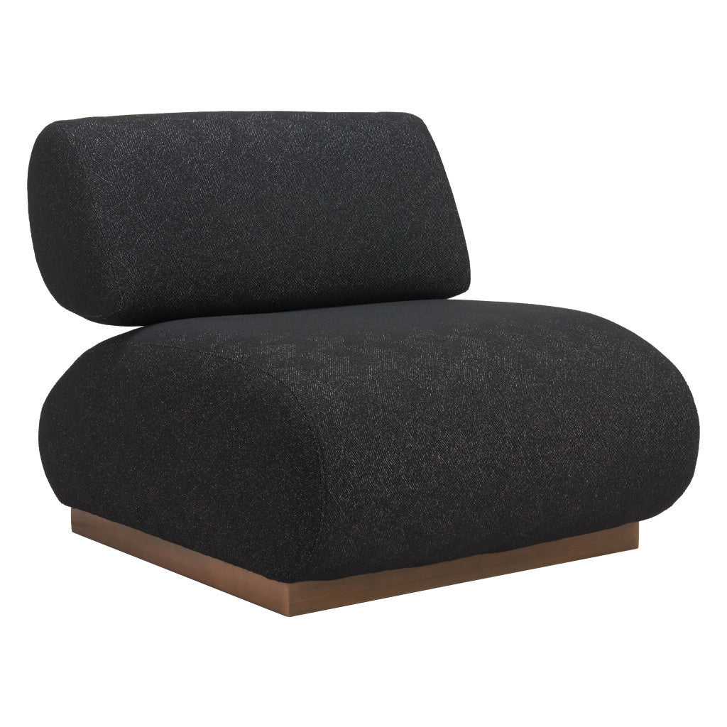 Bronze Fabric and Upholstered Side Chair