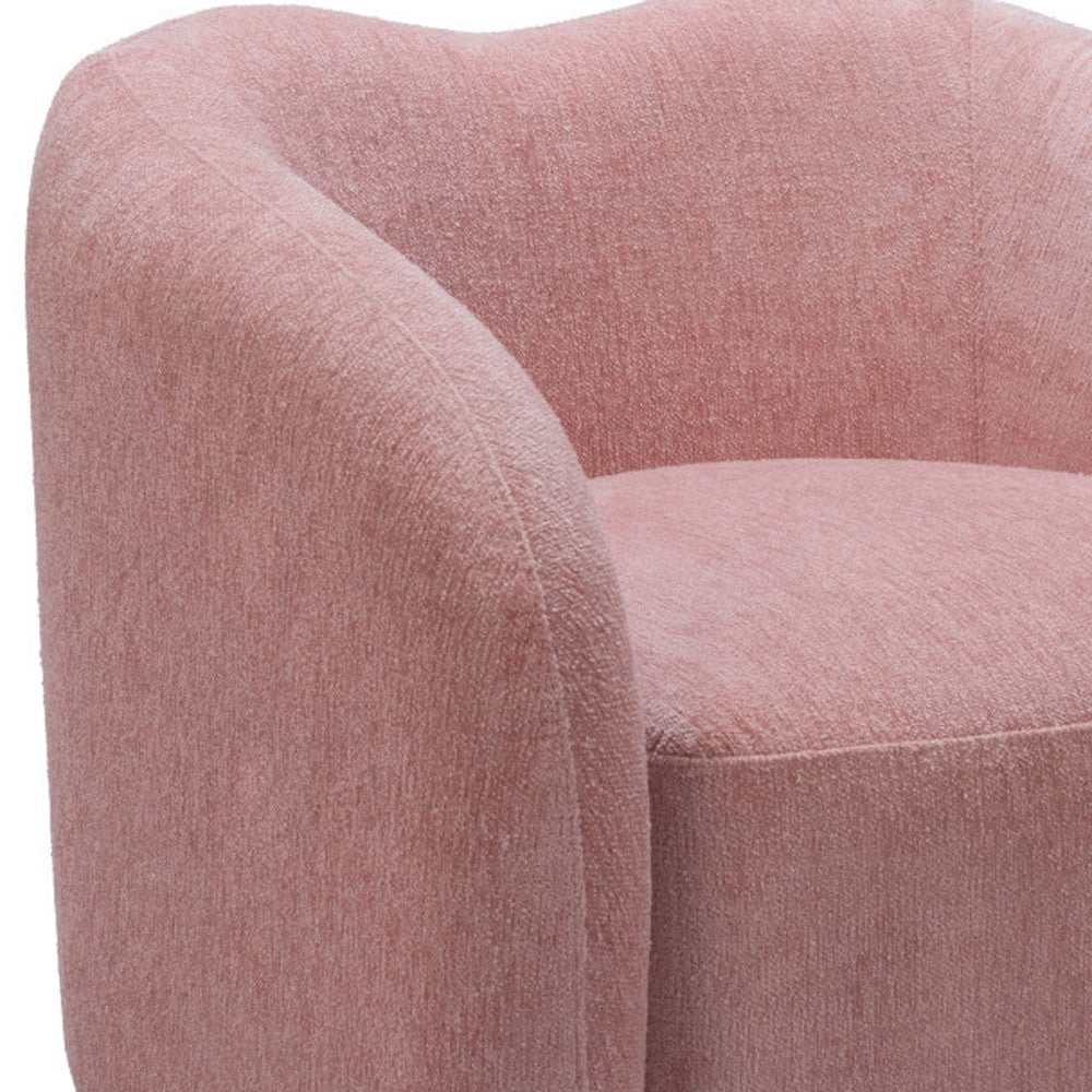 Faux Shearling and Upholstered Arm Chair