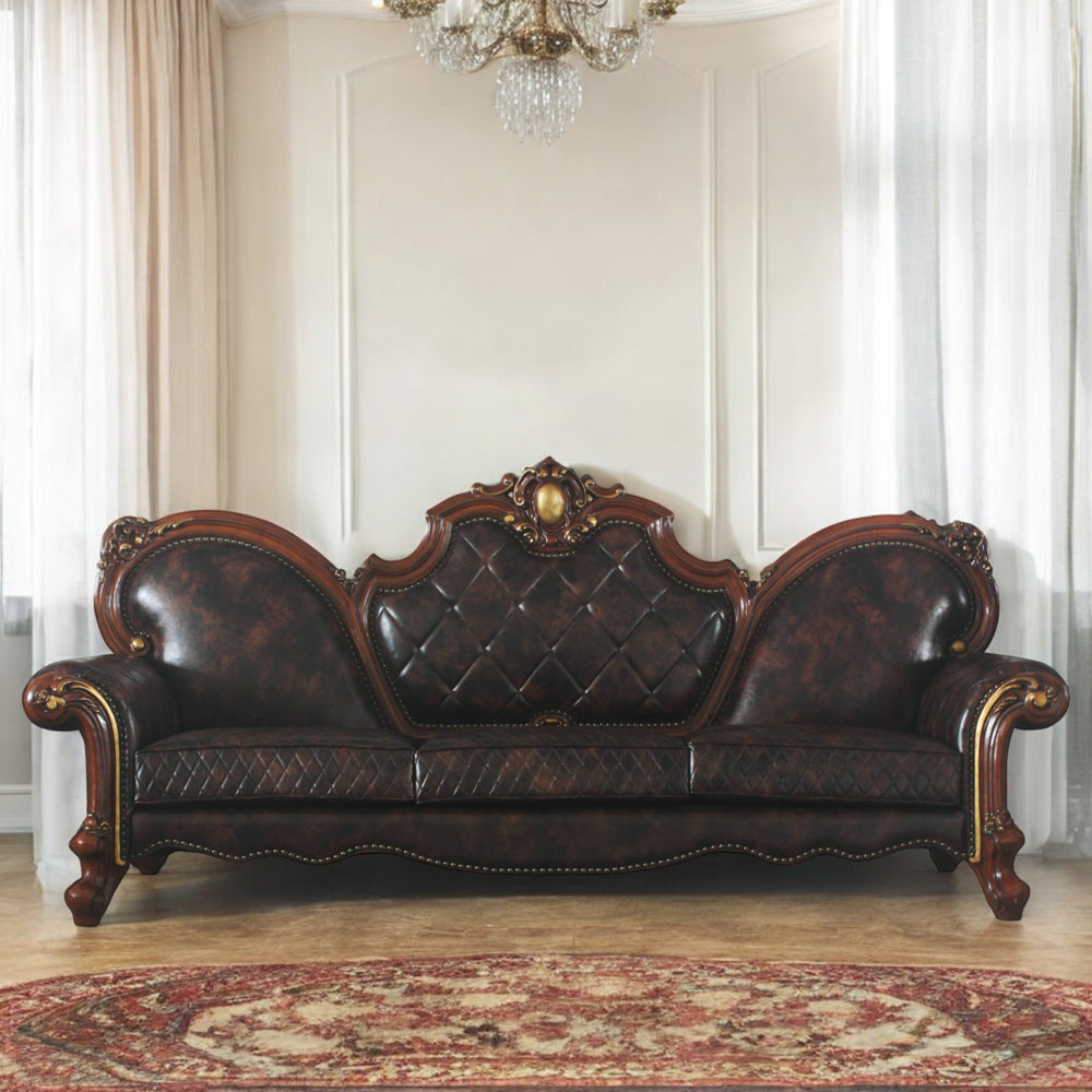Picardy Oversized Sofa W/5 Pillows