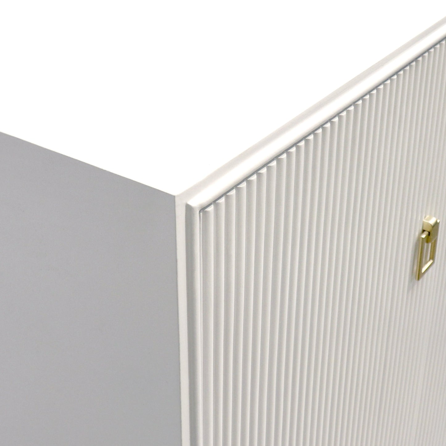 Victoria Ivory Sideboard with Bronze Metal Frame