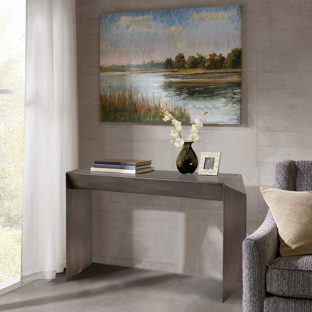 Katya Antique Finish Modern Console Table
