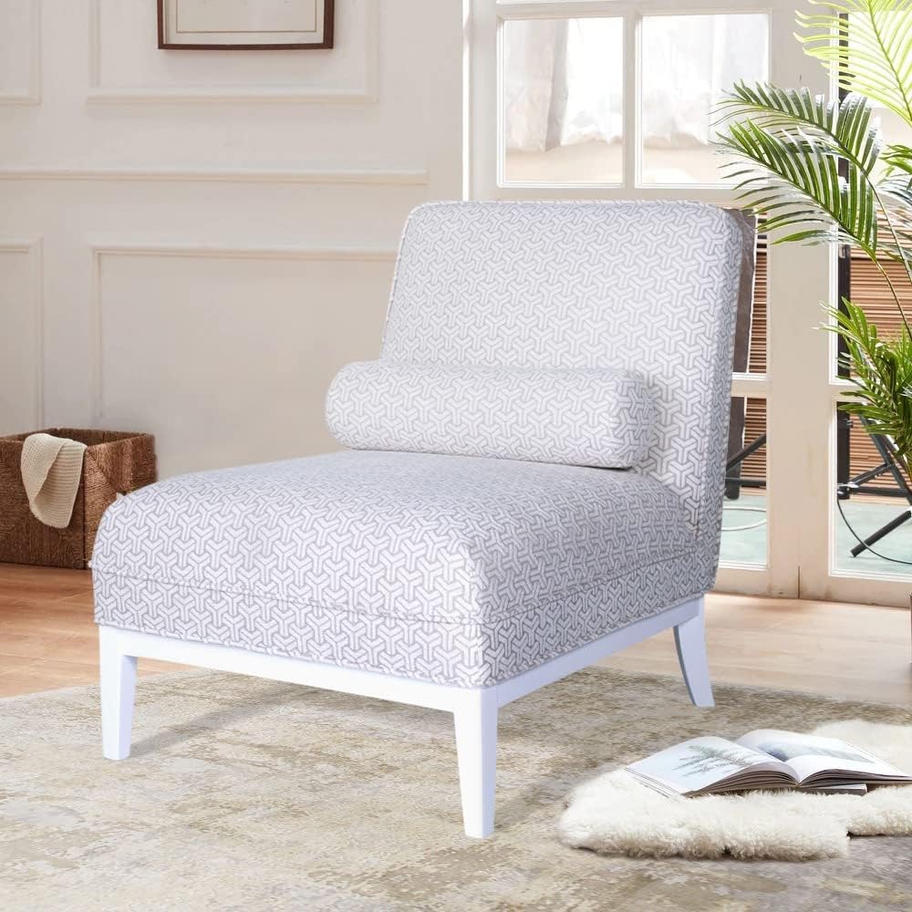 Firenze Collection Upholster Lounge Chair with Pillow