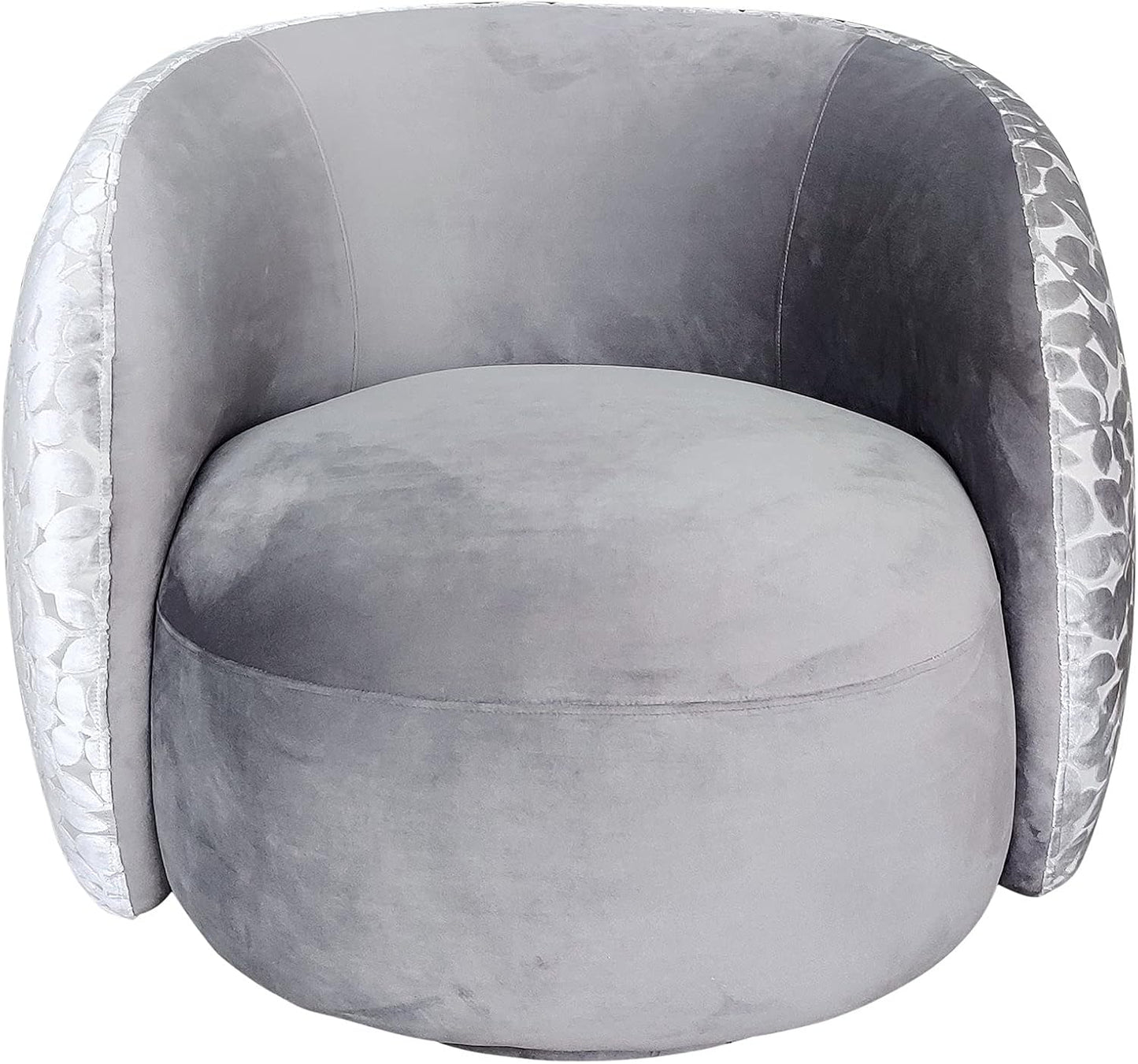 Allure Modern Swivel Base Barrel Chair