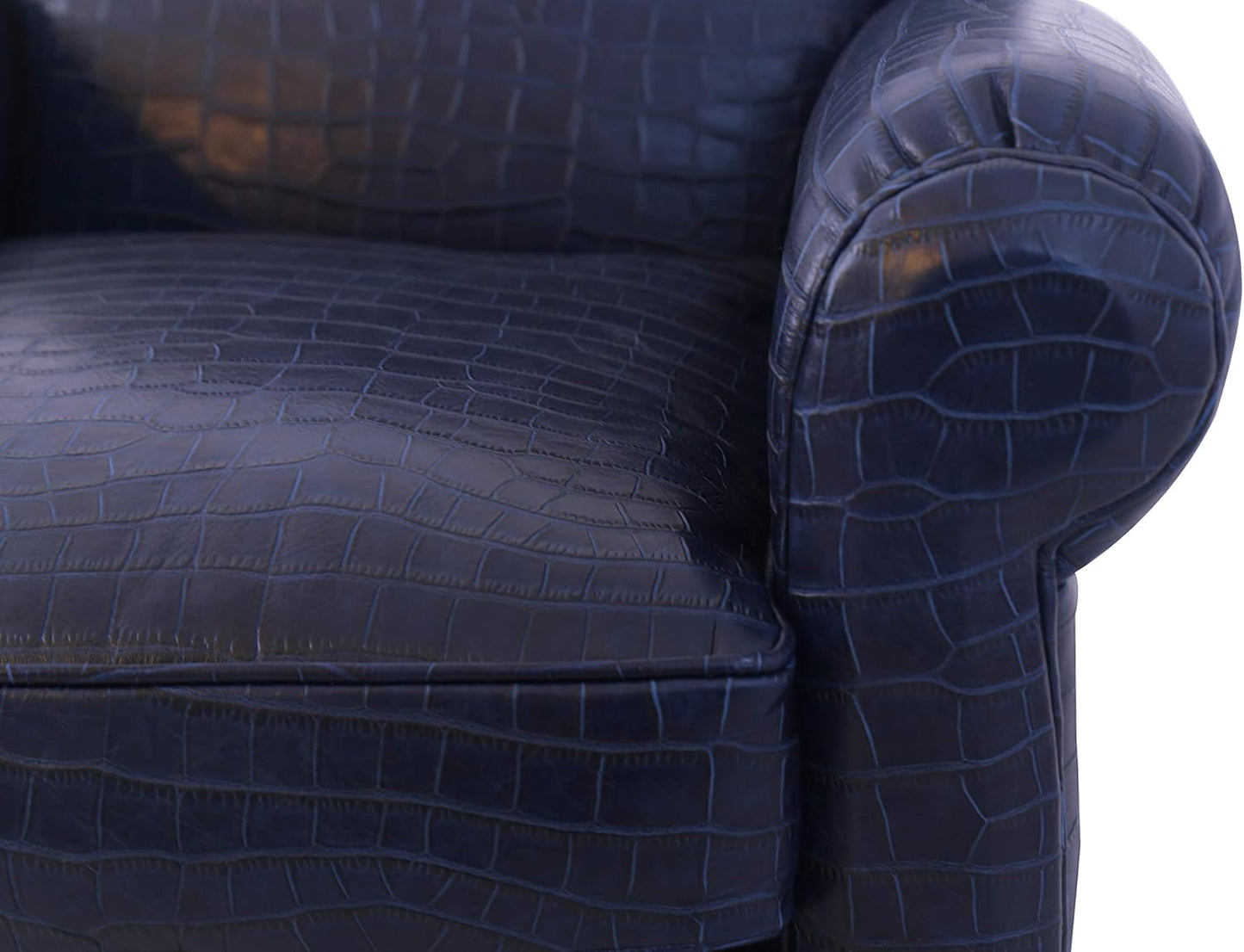 Vicenza Collection Leather Wing Chair