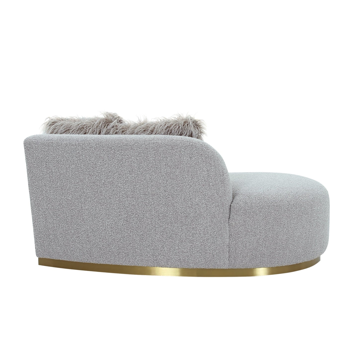 Simona Upholstered Sofa with 3 Pillows 110.6"