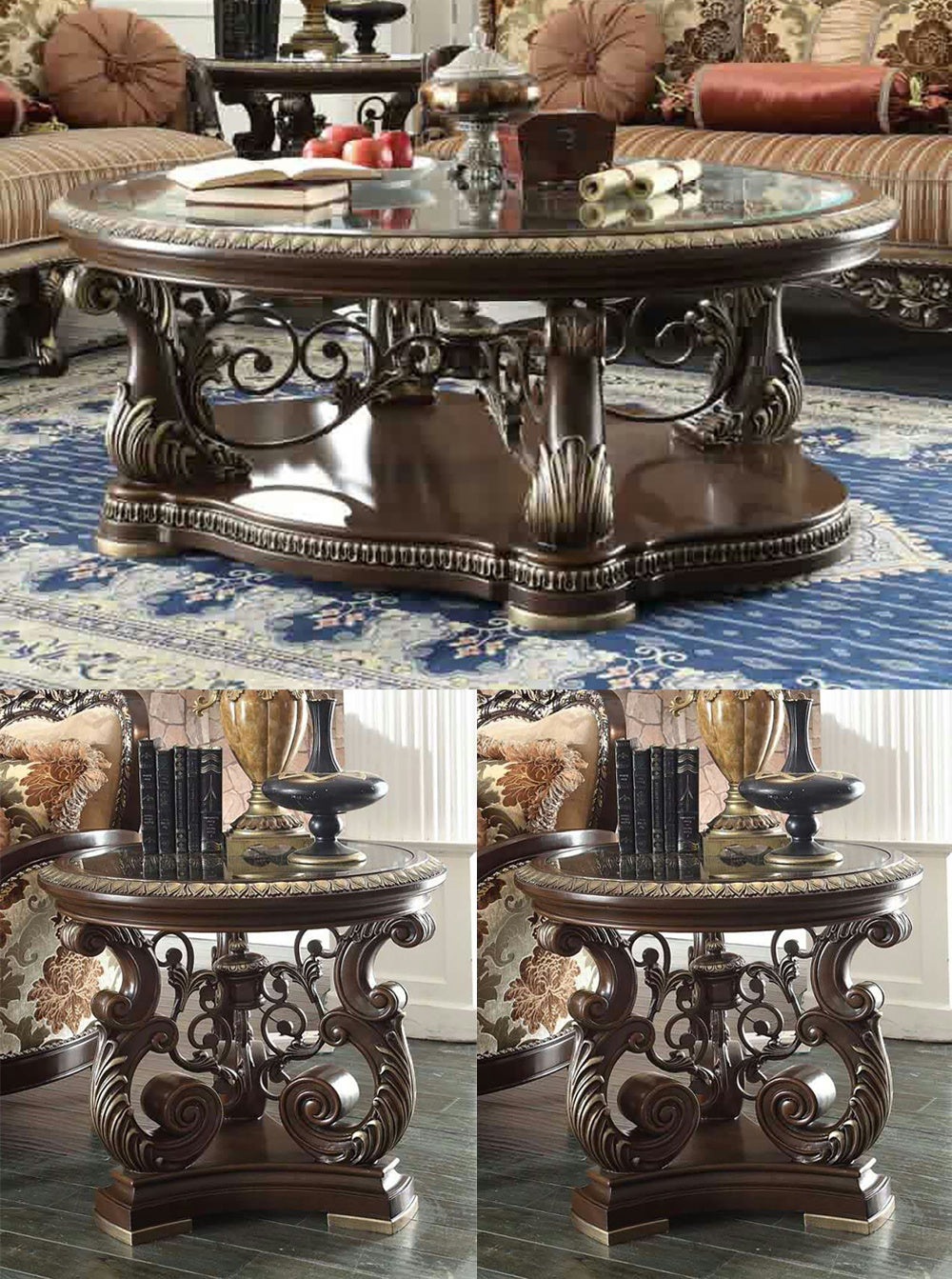 HD-8013 - 3pc Coffee Table Set