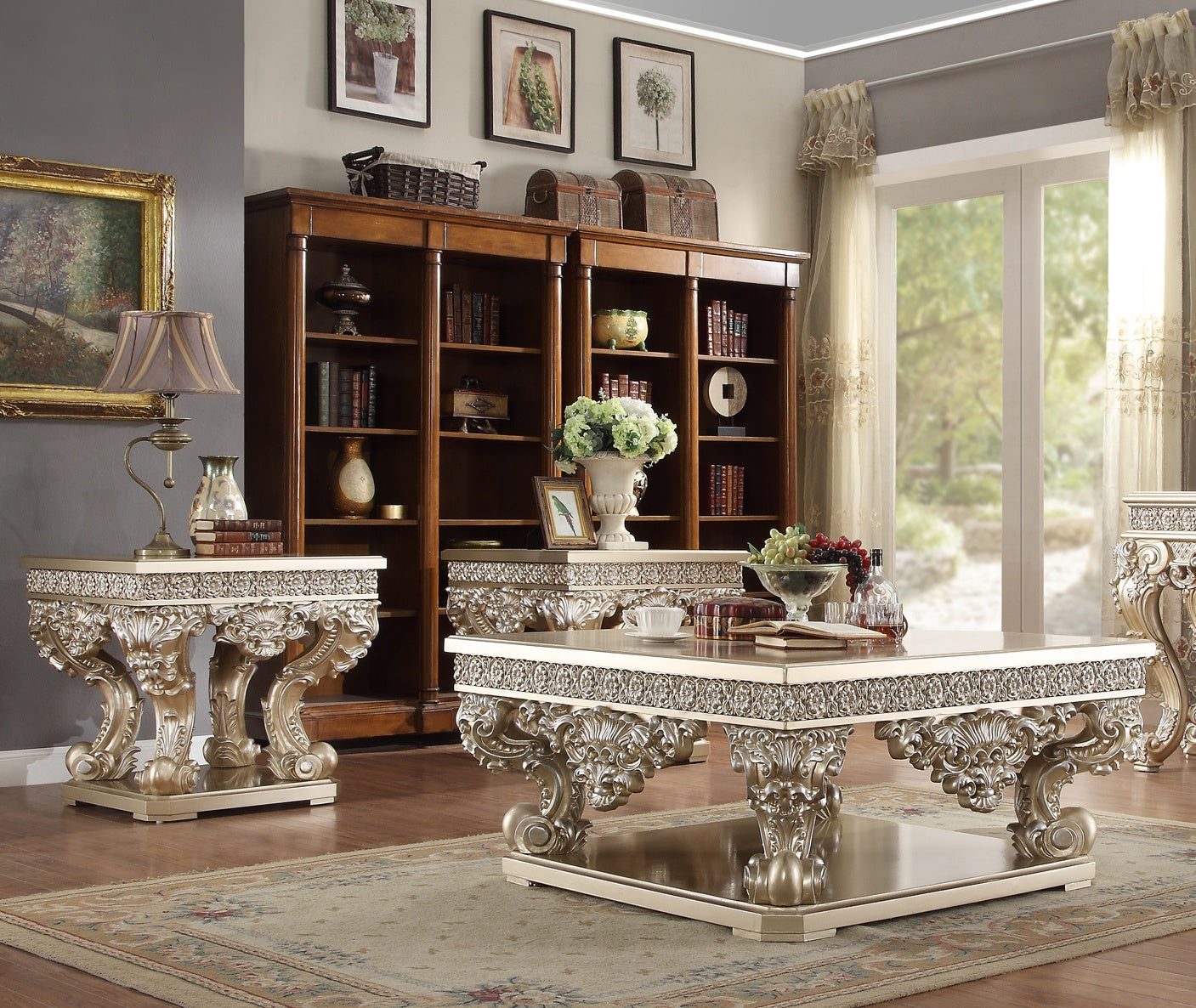 HD-8022 - 3pc Coffee Table Set