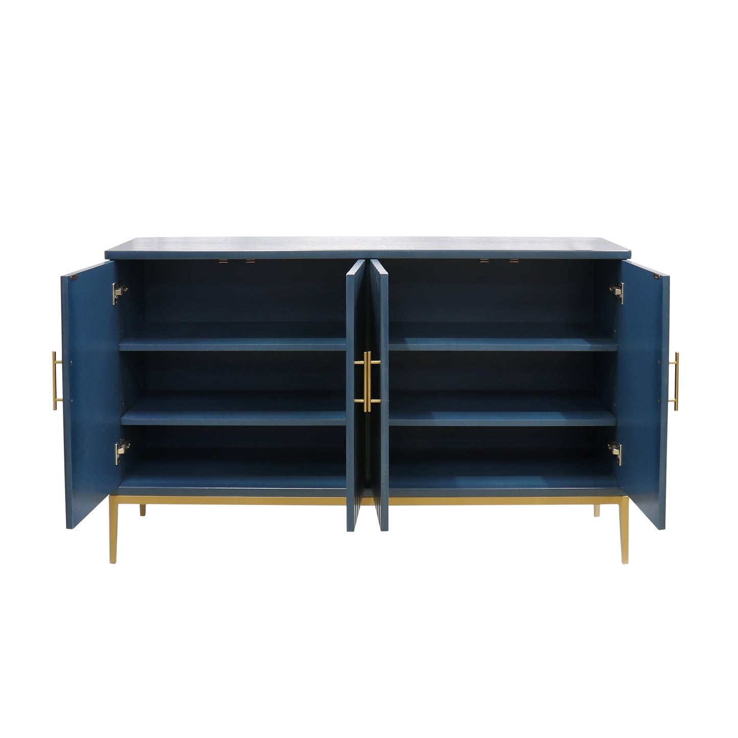 Edgar Modern Sideboard Teal/Gold