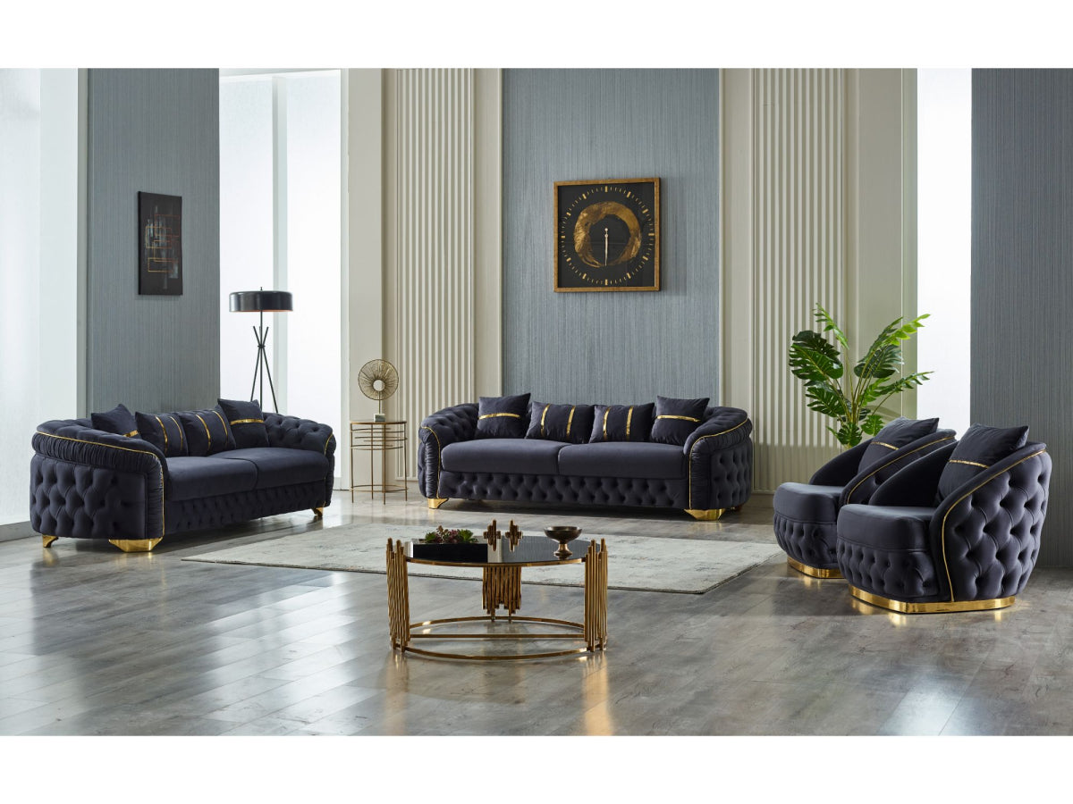 Arizona Stationary Livingroom (2 Sofa & 2 Chair)