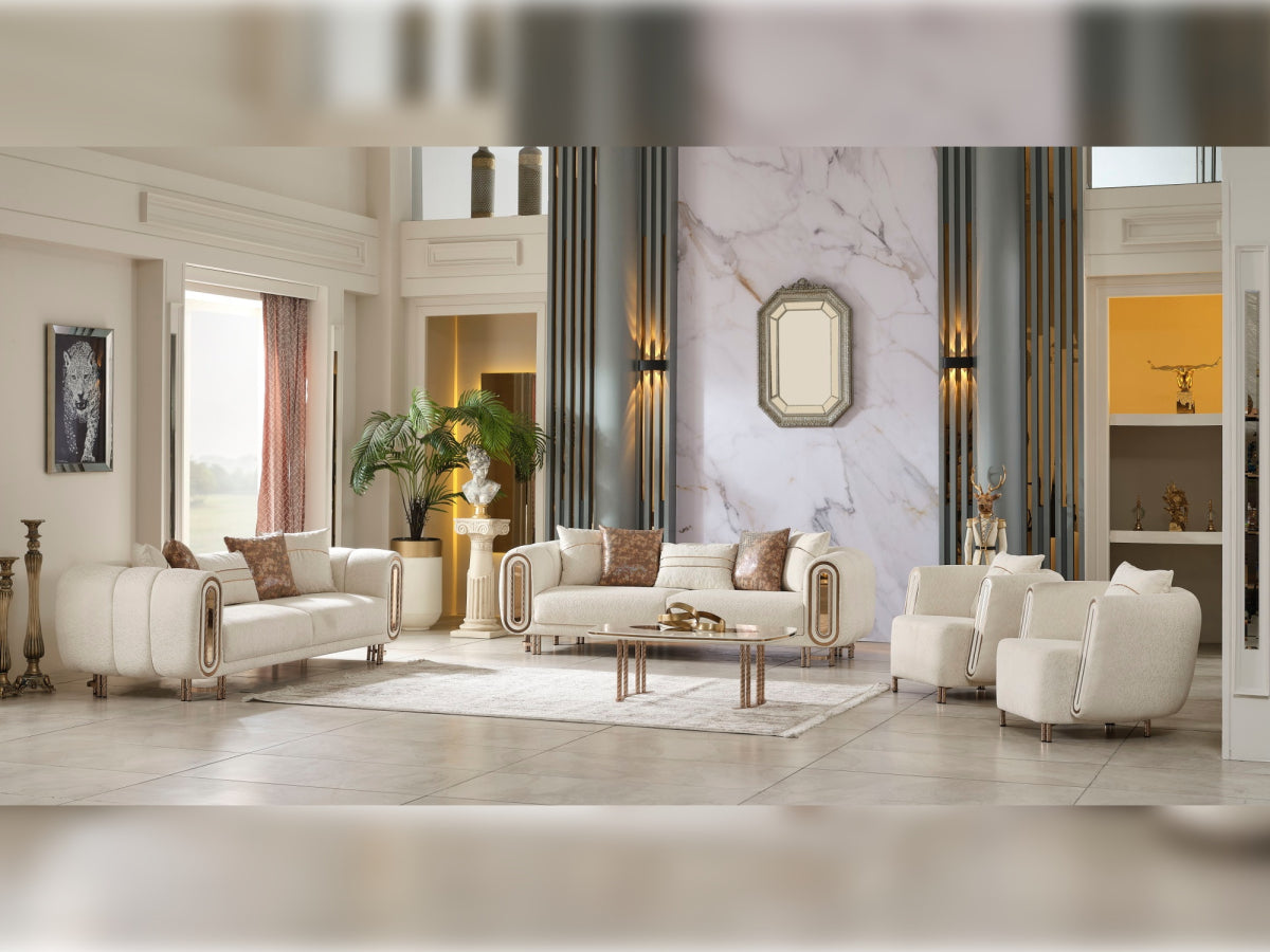 Bella Stationary Livingroom (2 Sofa & 2 Chair)