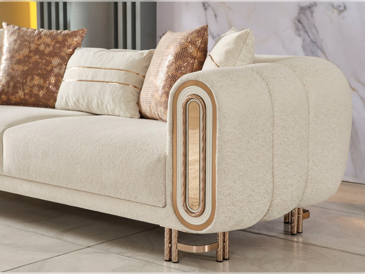 Bella Stationary Livingroom (2 Sofa & 2 Chair)