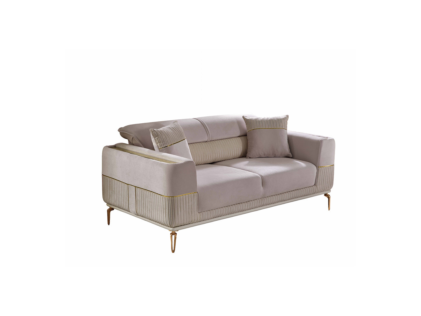 Berlin Convertible Livingroom (2 Sofa & 2 Chair)