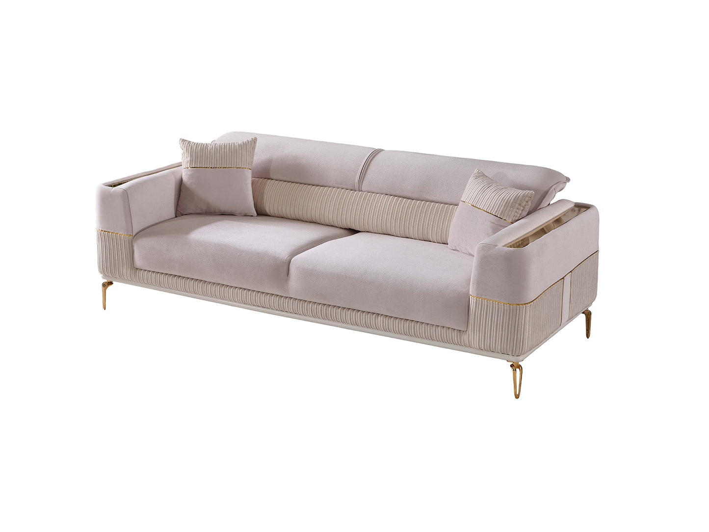 Berlin Convertible Livingroom (2 Sofa & 2 Chair)