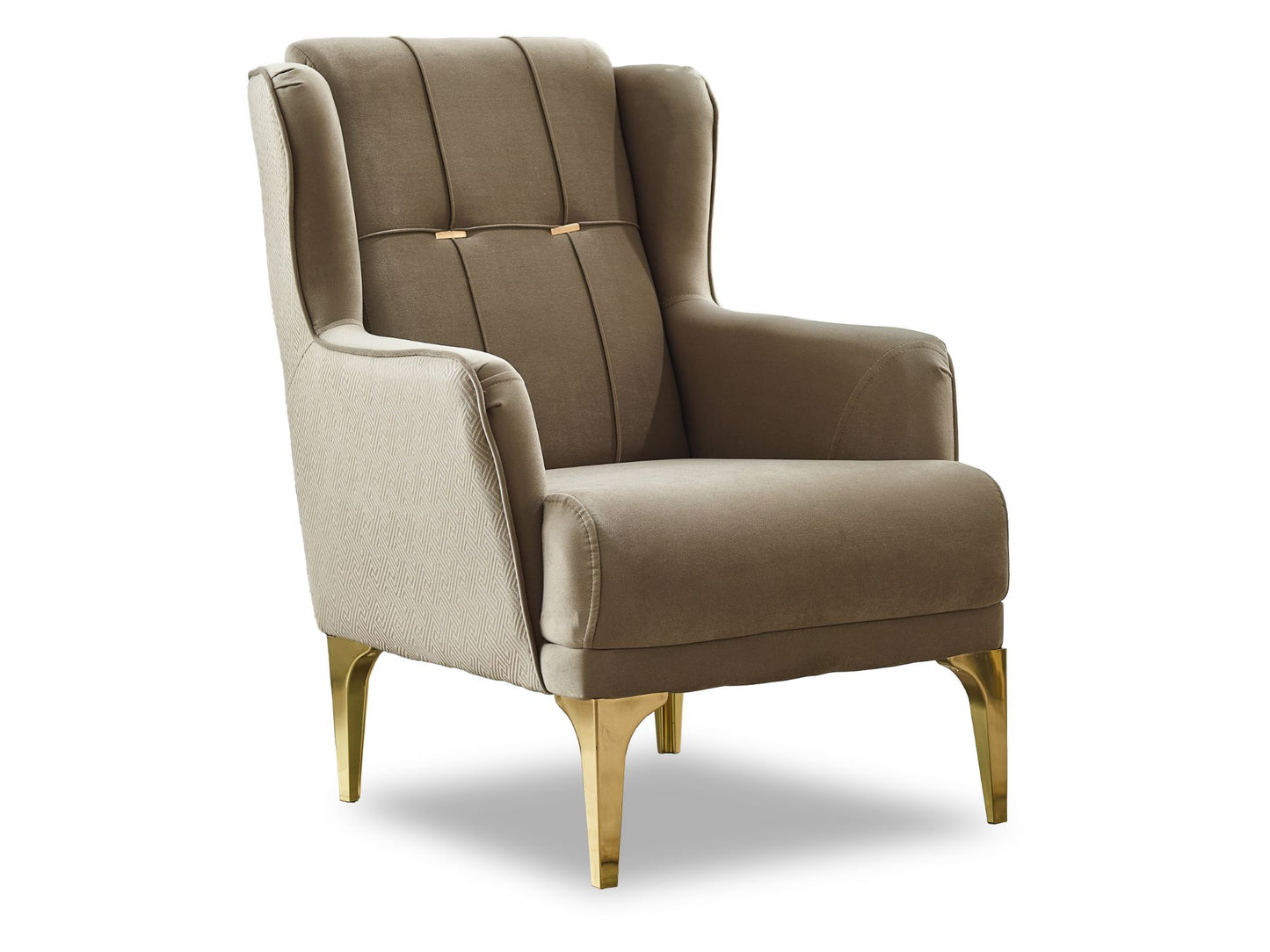 Clara Convertible Livingroom Set Beige