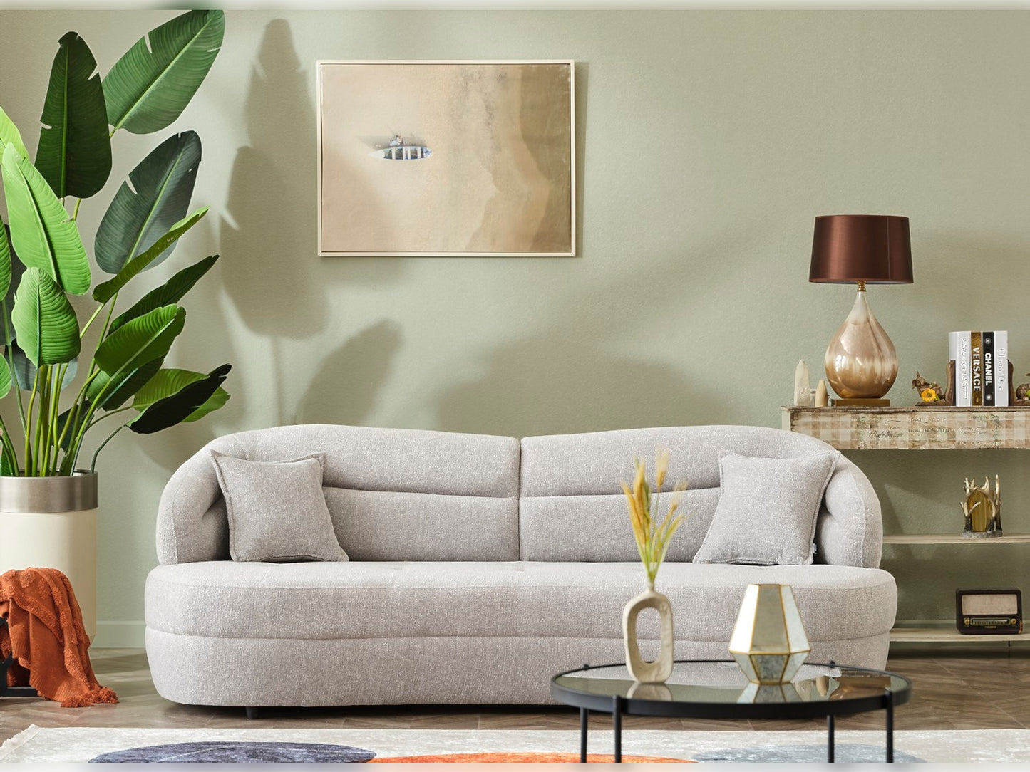 Gloria Convertible Livingroom (2 Sofa & 2 Chair)