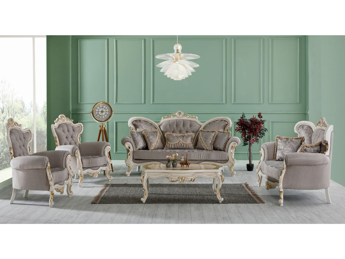 Kelebek Traditional Livingroom (2 Sofa & 2 Chair)