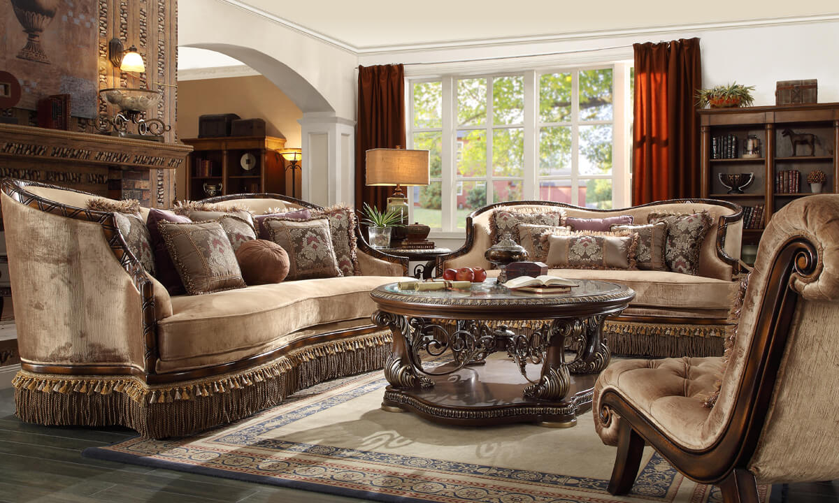 HD-1631 - 3pc Sofa Set