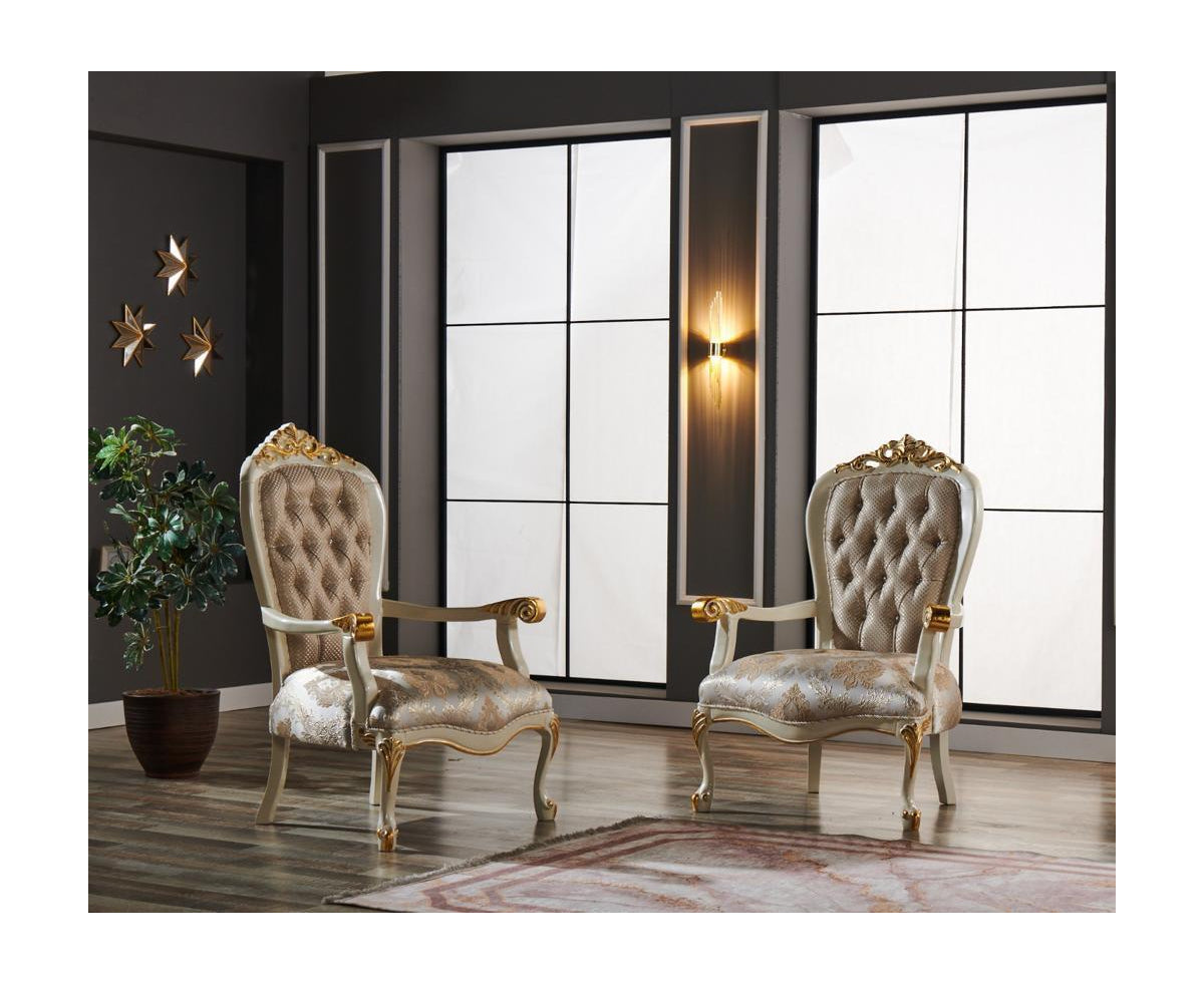 Kardelen Traditional Livingroom (2 Sofa & 2 Chair)