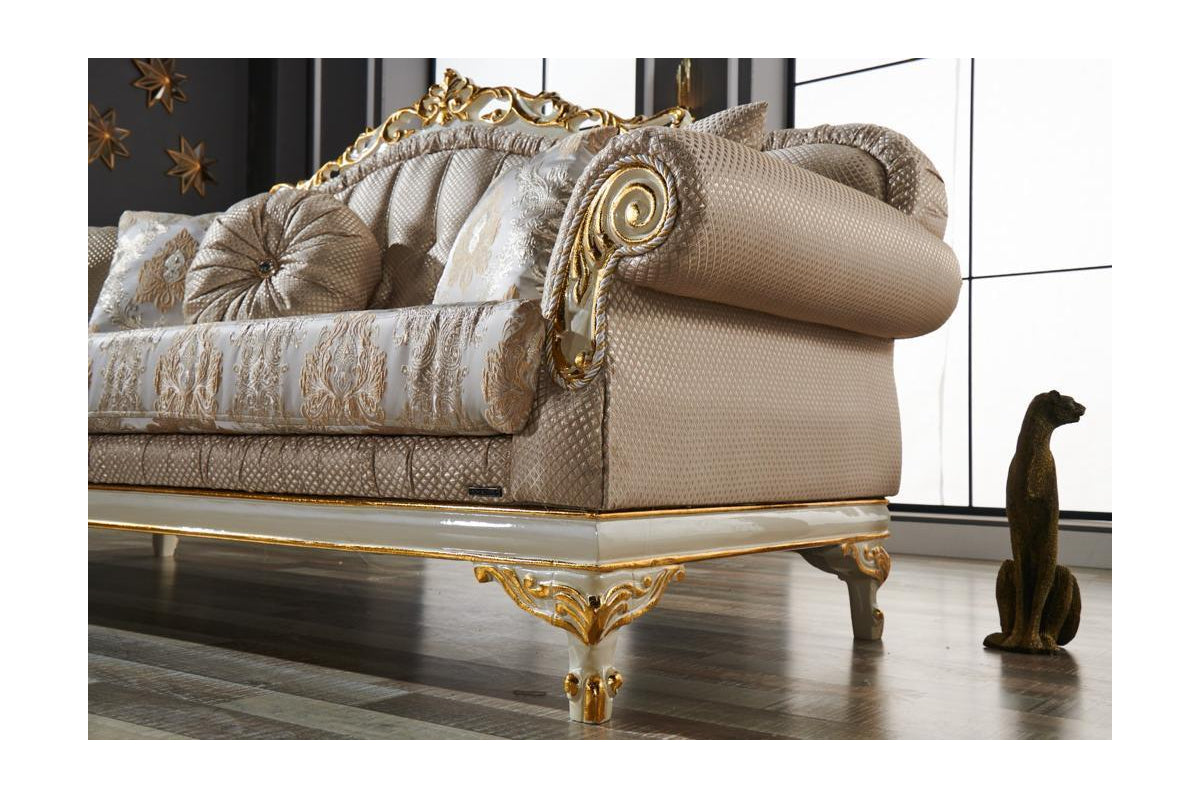 Kardelen Traditional Livingroom (2 Sofa & 2 Chair)