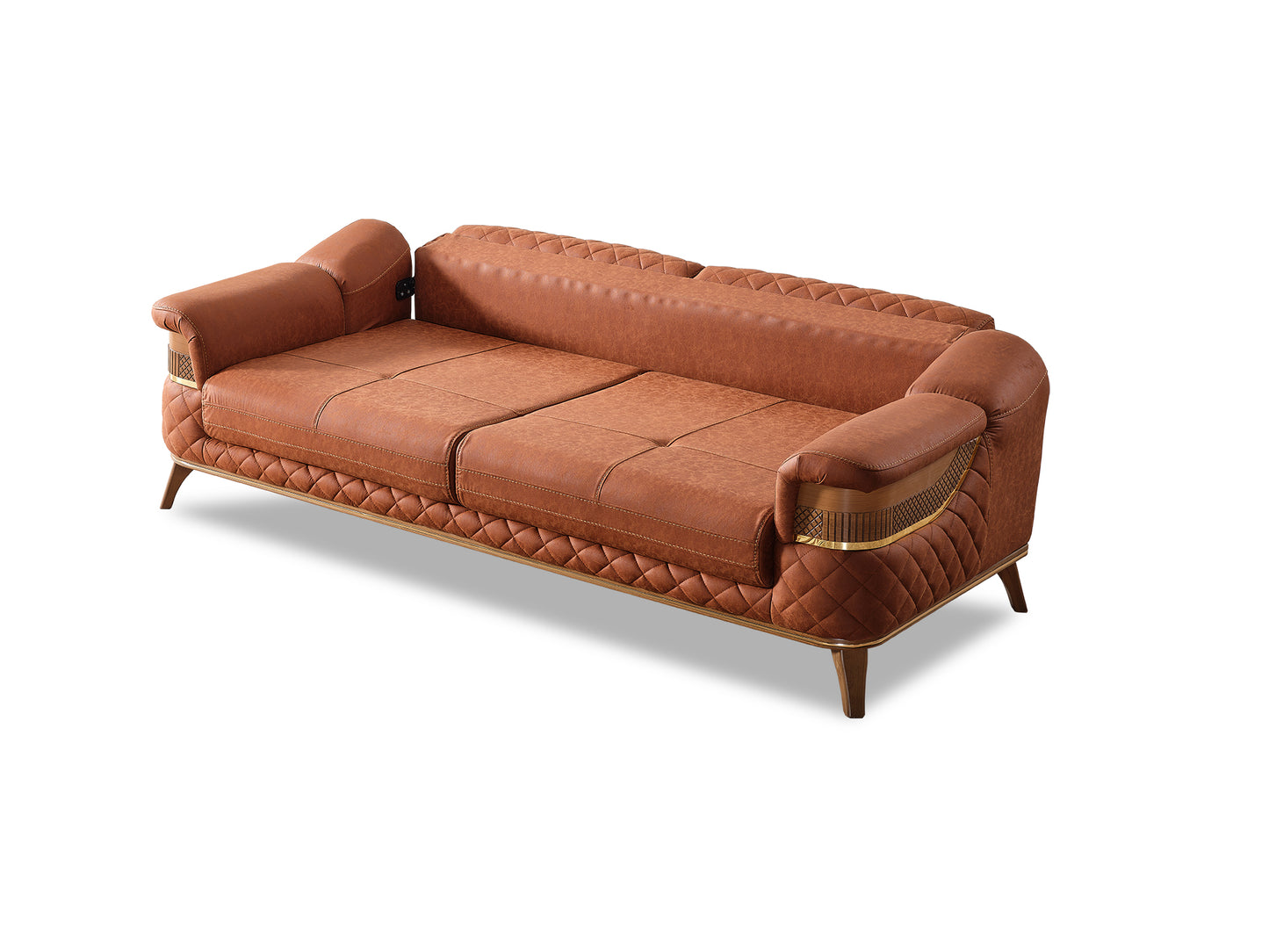 Kristal Convertible Livingroom (2 Sofa & 2 Chair)