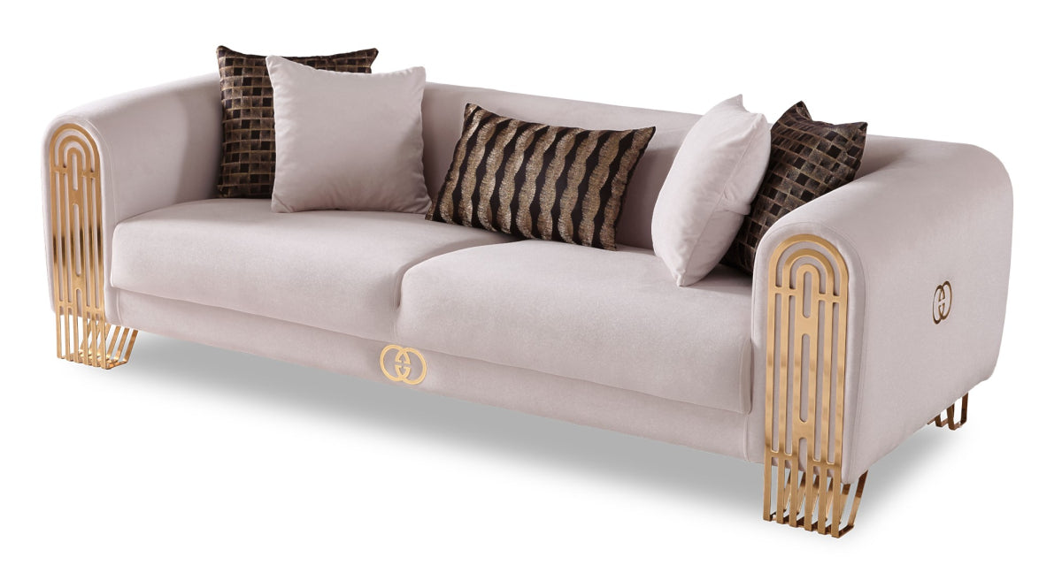 Monaco Stationary Livingroom Set (2 Sofa & 2 Chair)
