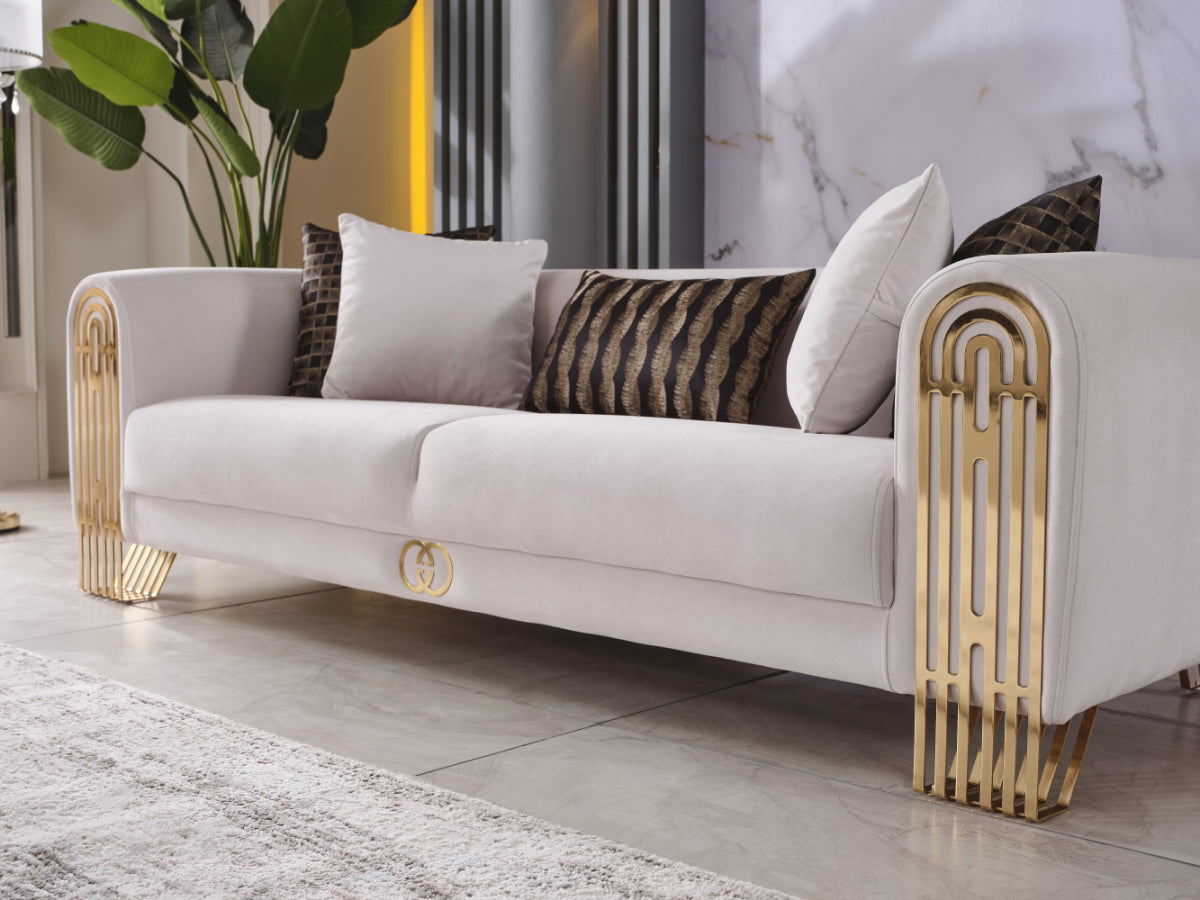 Monaco Stationary Livingroom Set (2 Sofa & 2 Chair)