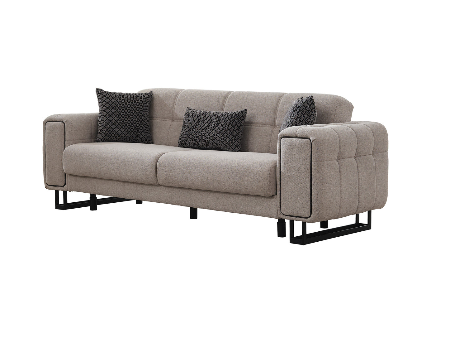 Nero Convertible Livingroom (2 Sofa & 2 Chair)