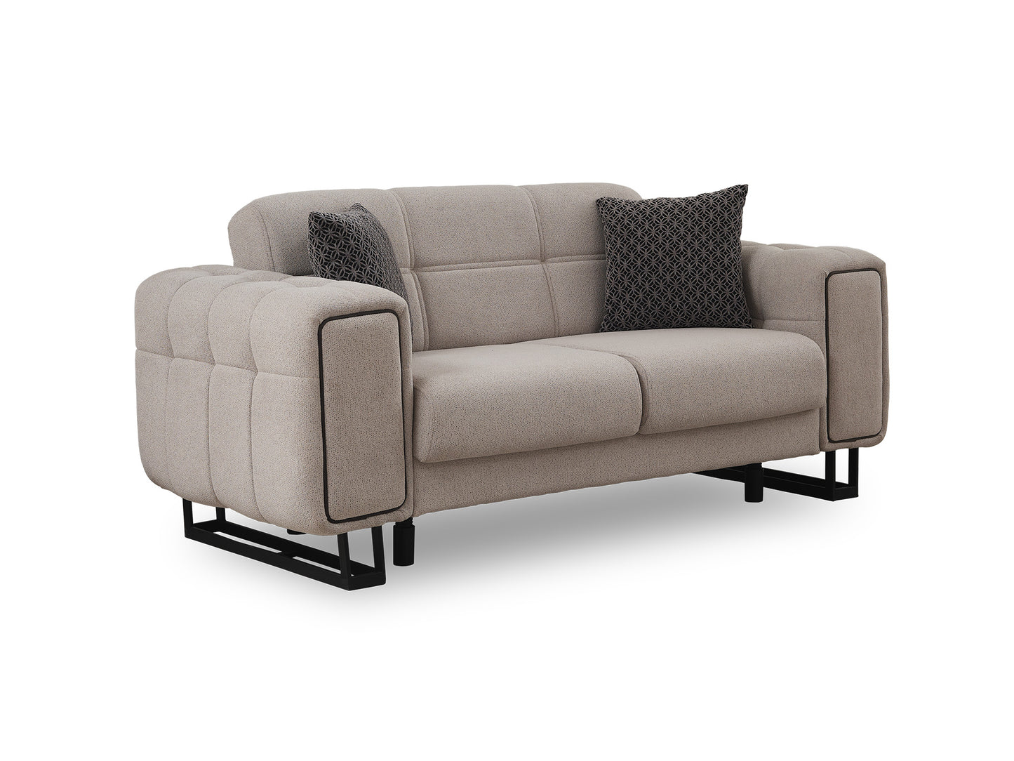 Nero Convertible Livingroom (2 Sofa & 2 Chair)