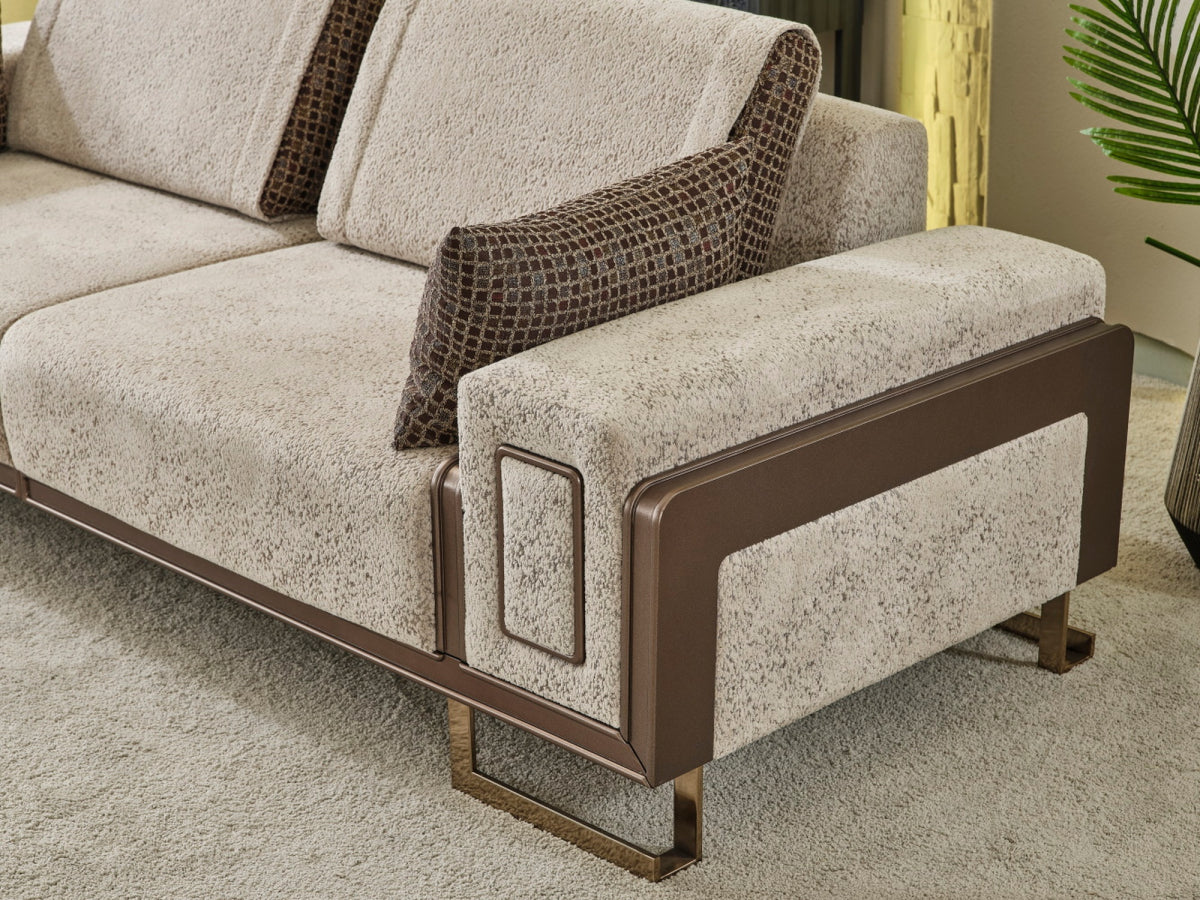 Nirvana Stationary Livingroom (2 4 Seat Sofa & 2 Chair)