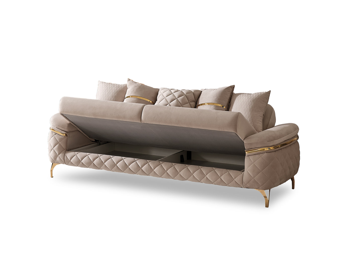Orlando Convertible Livingroom (2 Sofa & 2 Chair)