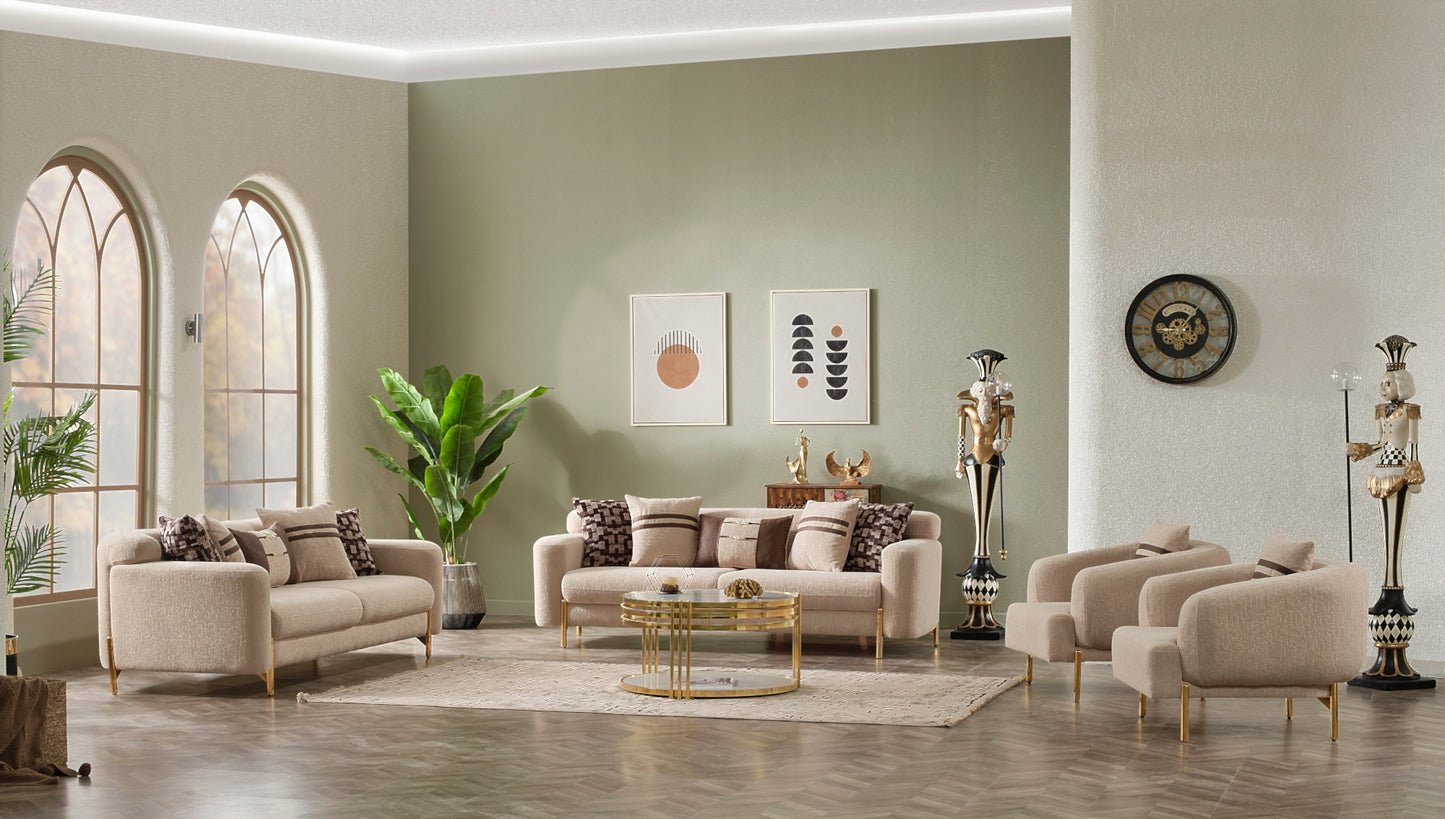 Shelby Stationary Livingroom (2 Sofa & 2 Chair)