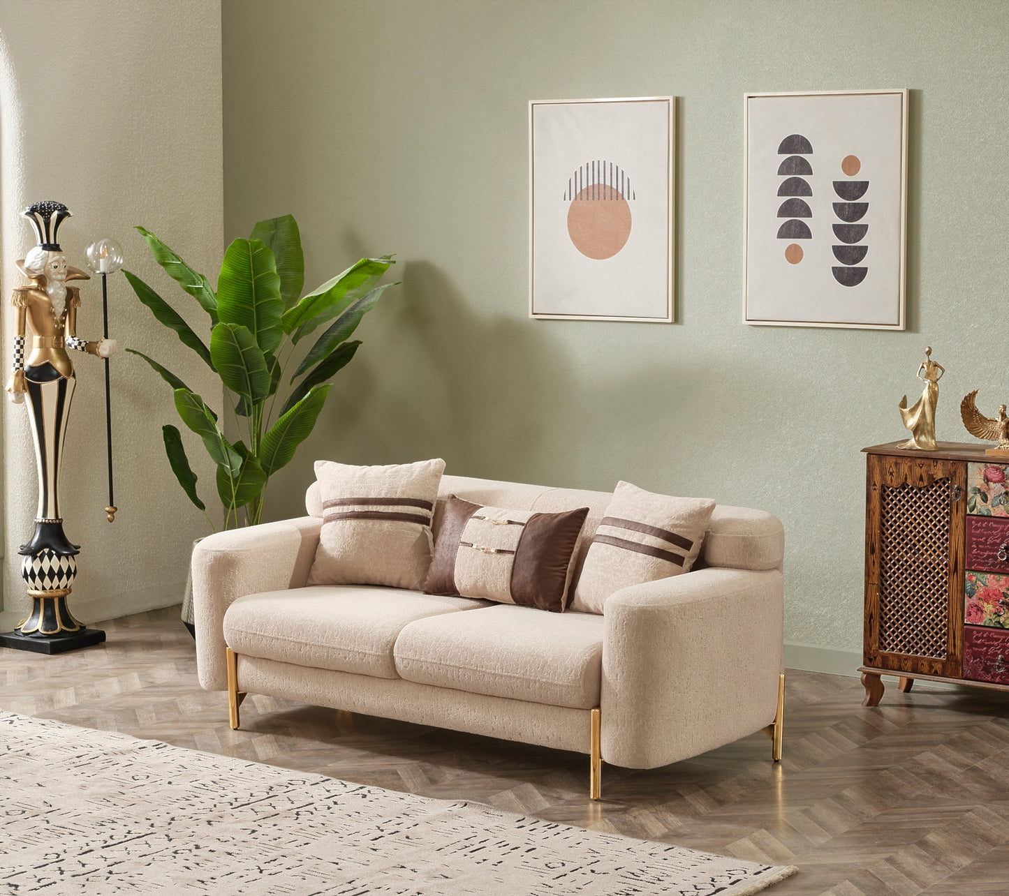 Shelby Stationary Livingroom (2 Sofa & 2 Chair)