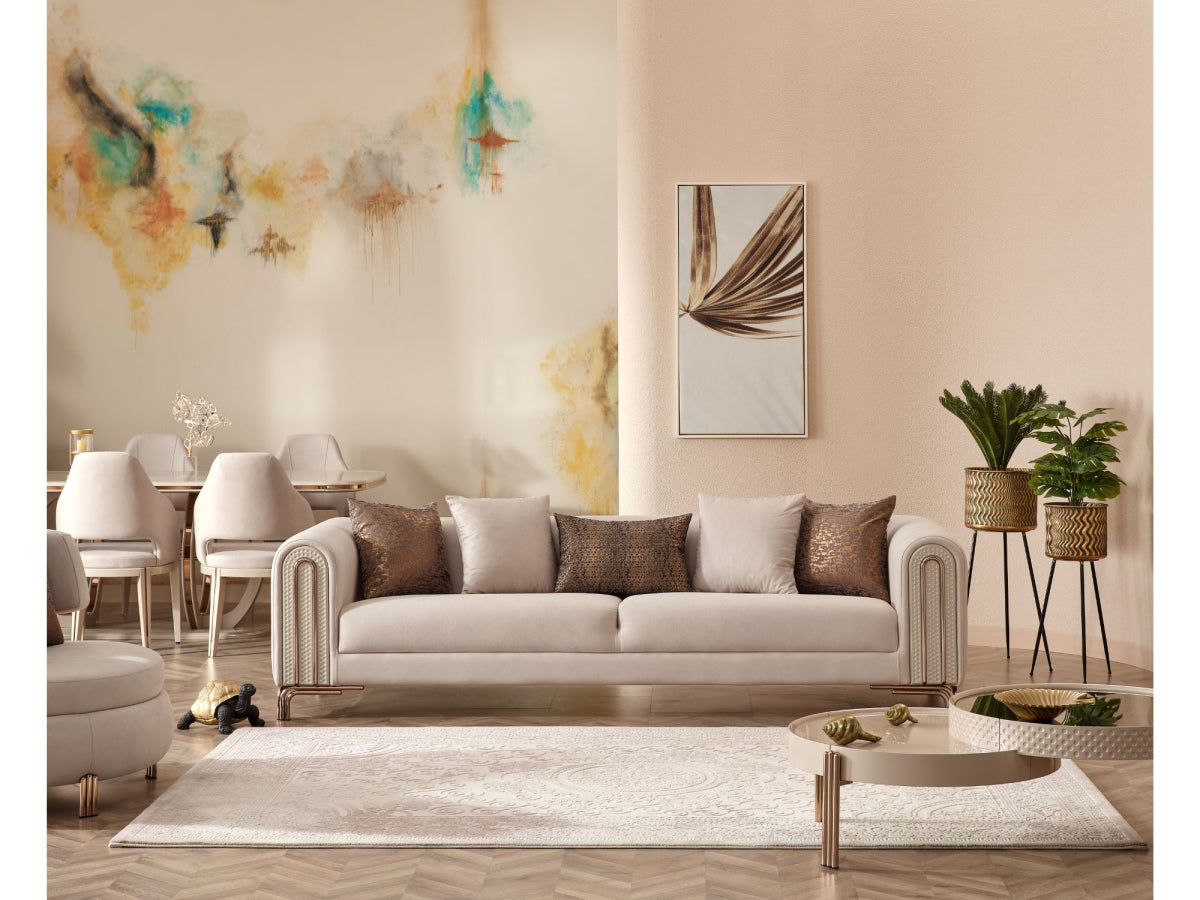 Paris Stationary Livingroom (2 Sofa & 2 Chair)