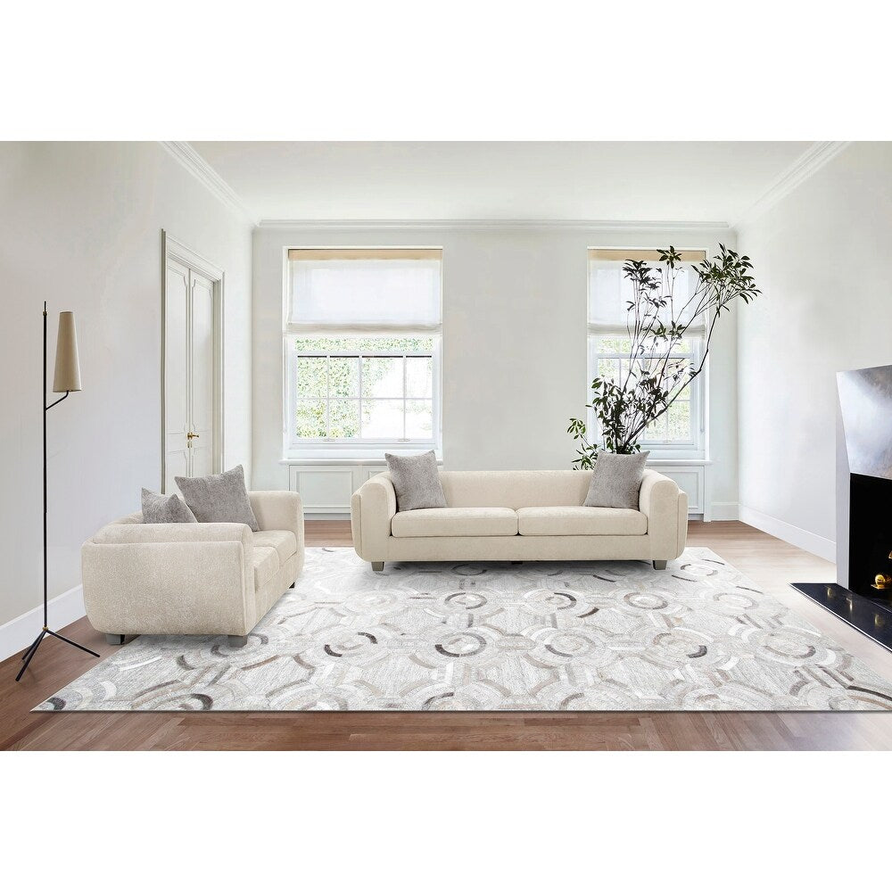 Bergamo 3 Seater Sofa with 2 Pillows W97.6"