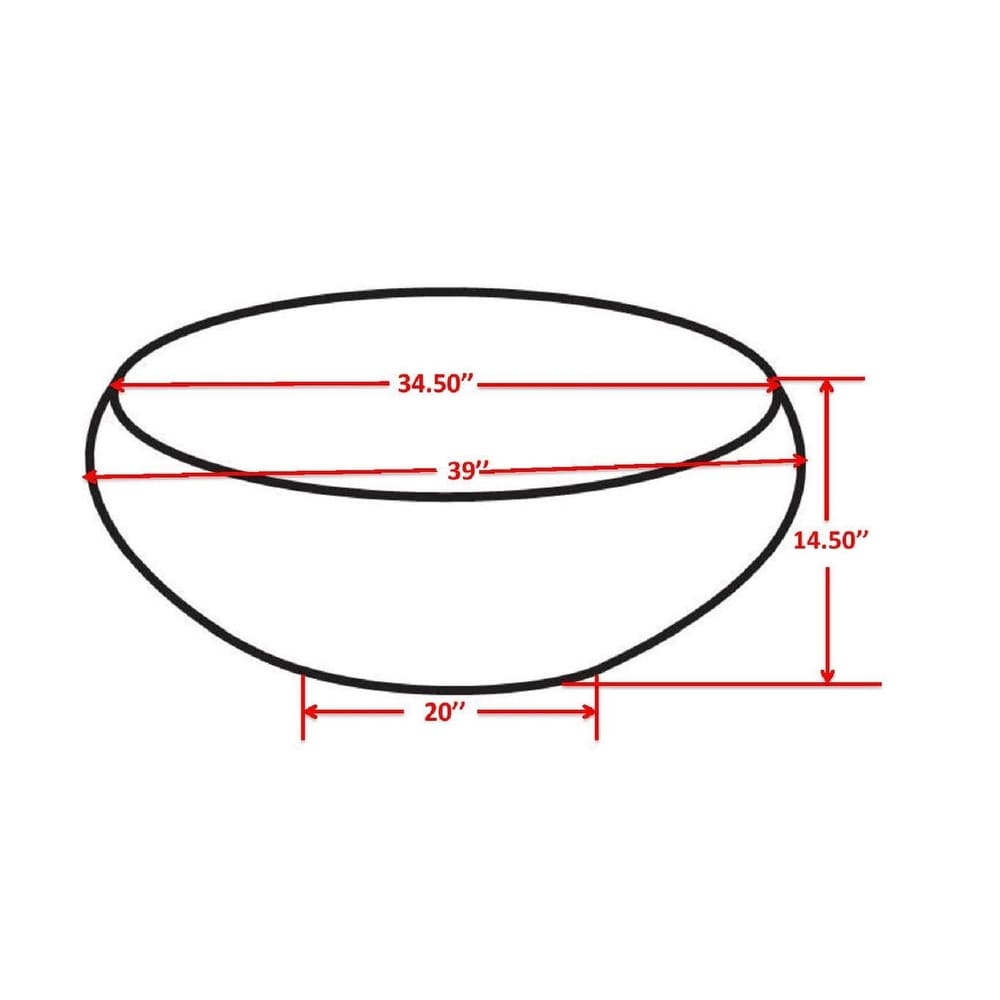 Helios Drum Shape Coffee Table