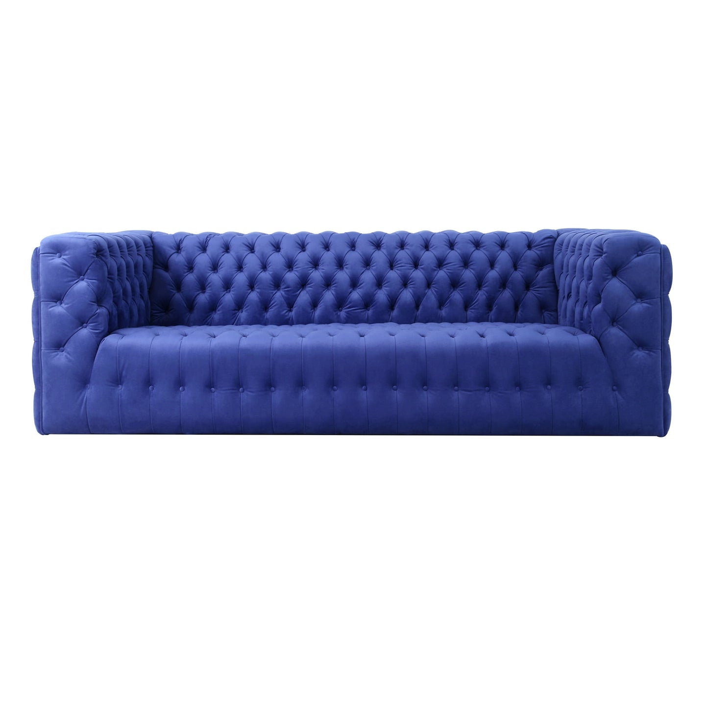 Vicenza Collection Velvet Tufted Sofa