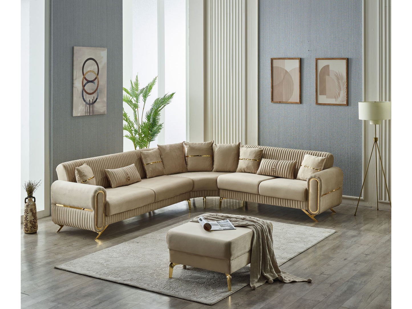 Royal Convertible Sectional