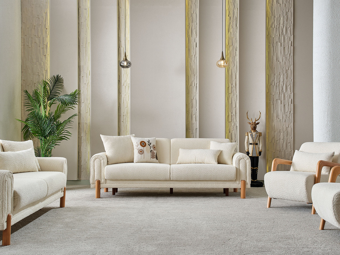 Soho Convertible Livingroom (2 Sofa & 2 Chair)
